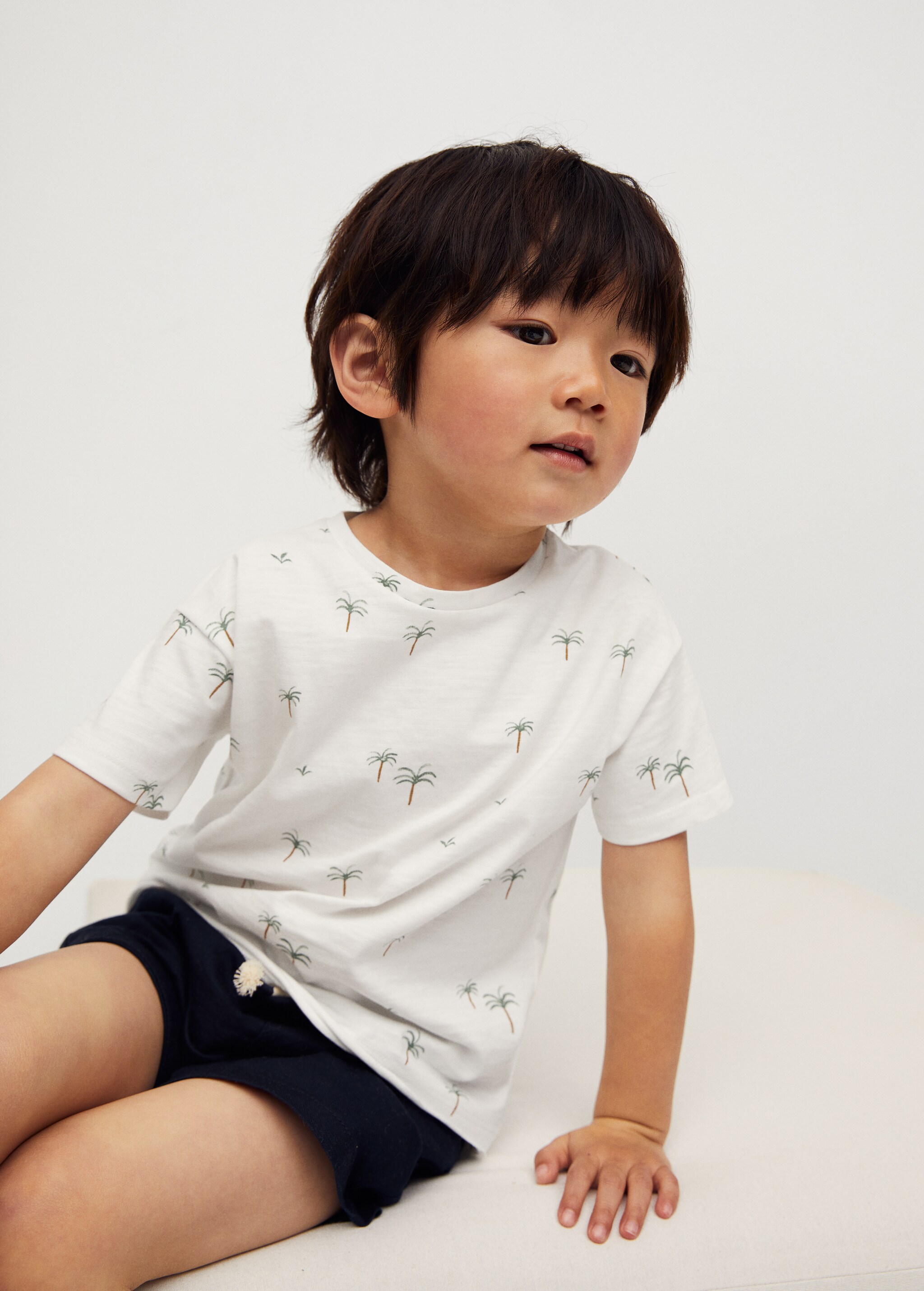 Camiseta algodón orgánico estampada - Plano general