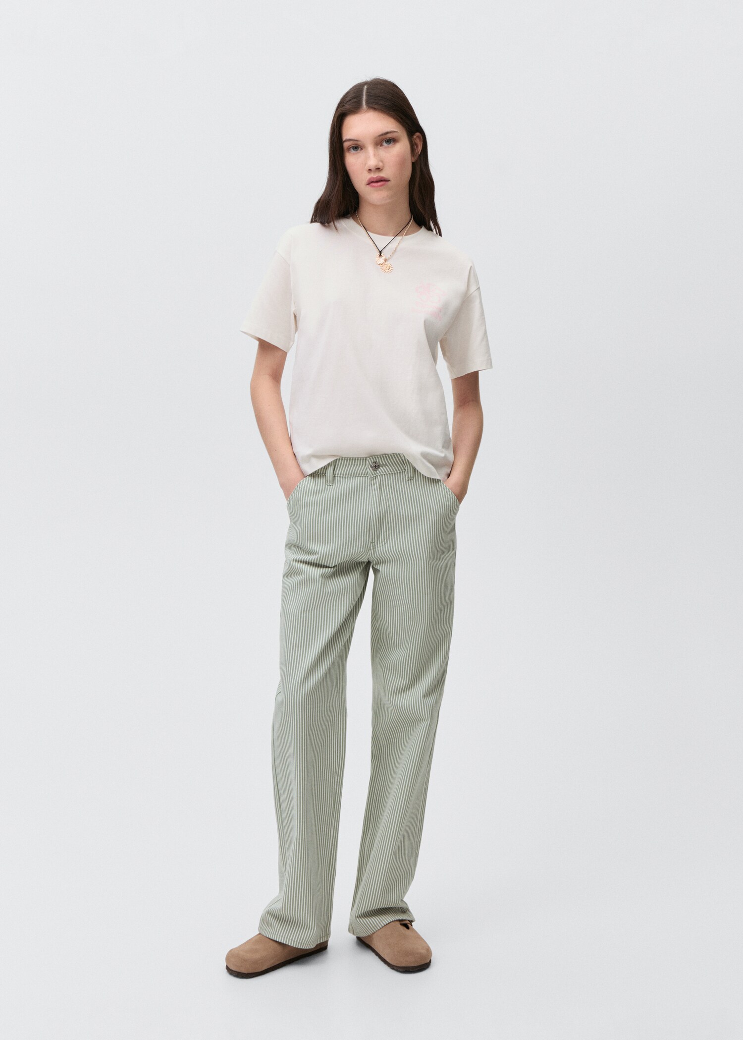 Camiseta algodón estampada - Plano general