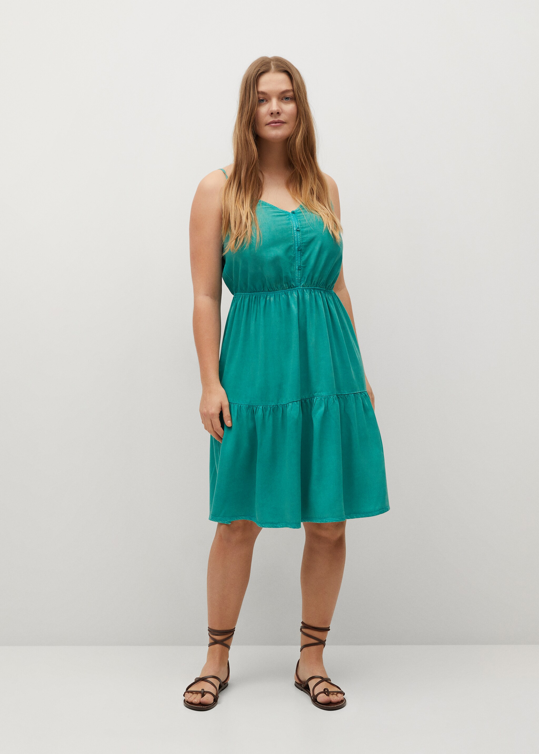 Vestido 100% lyocell - Plano general