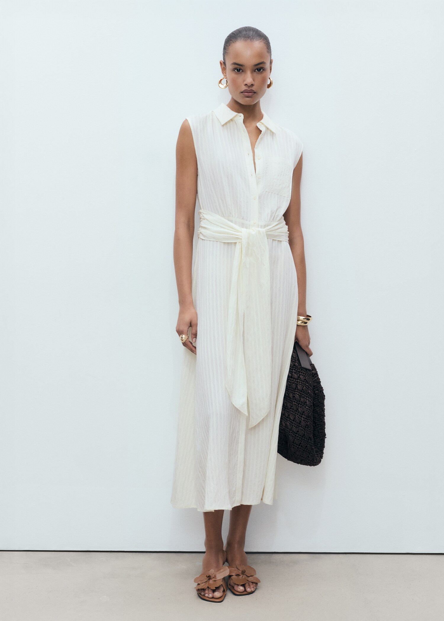 Bow shirt dress - General plane