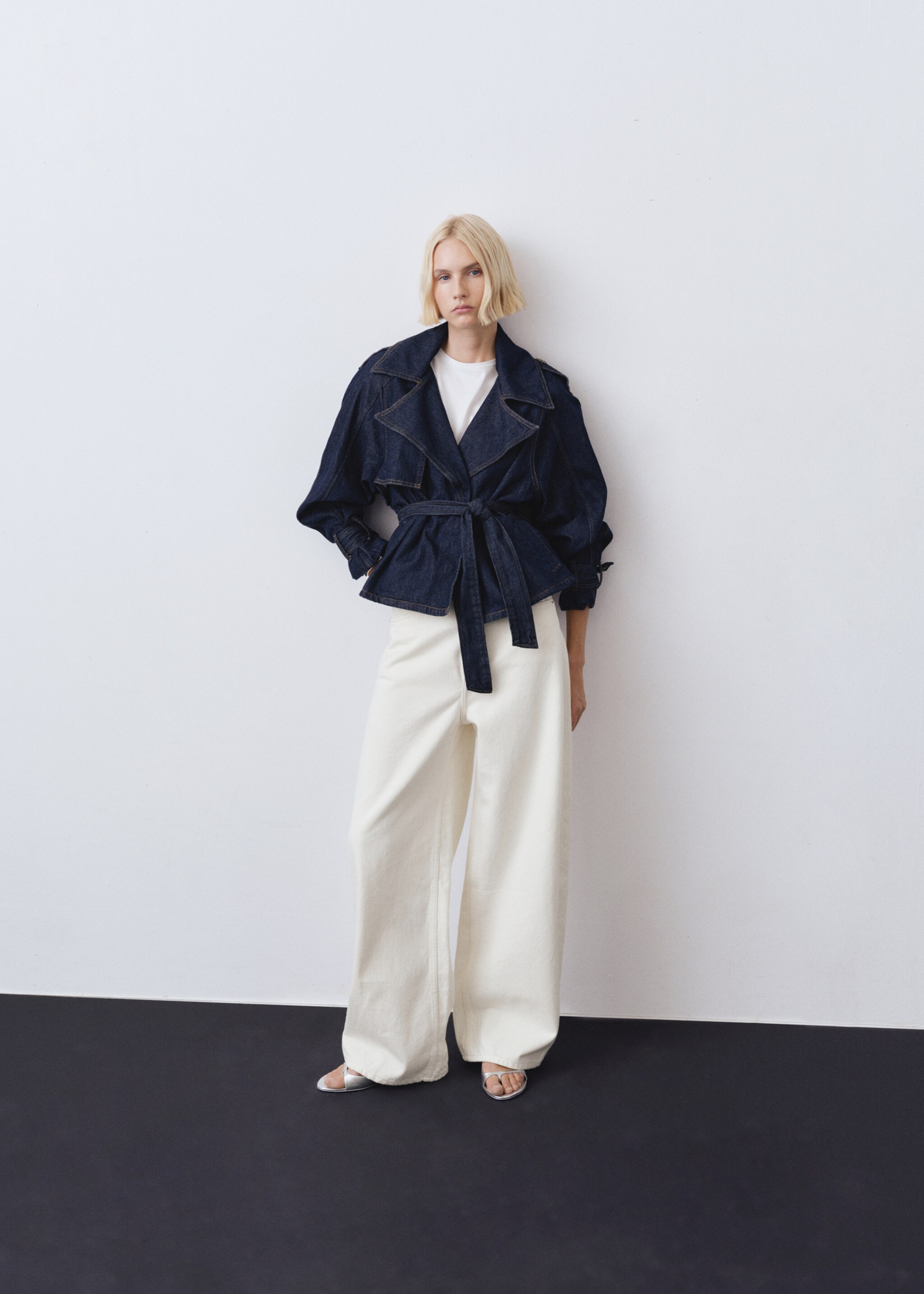 Kortärmad t-shirt bomull - Allmän bild, Vit. Ref: 87010434-00.