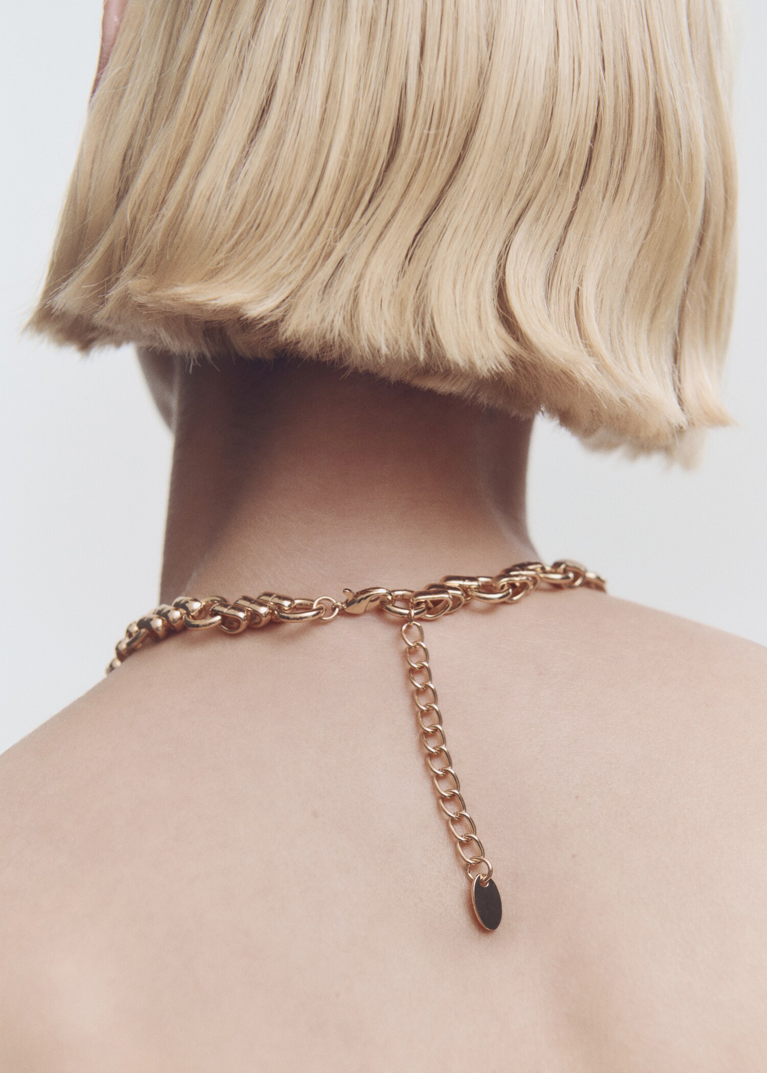 Link mixed necklace - General plane