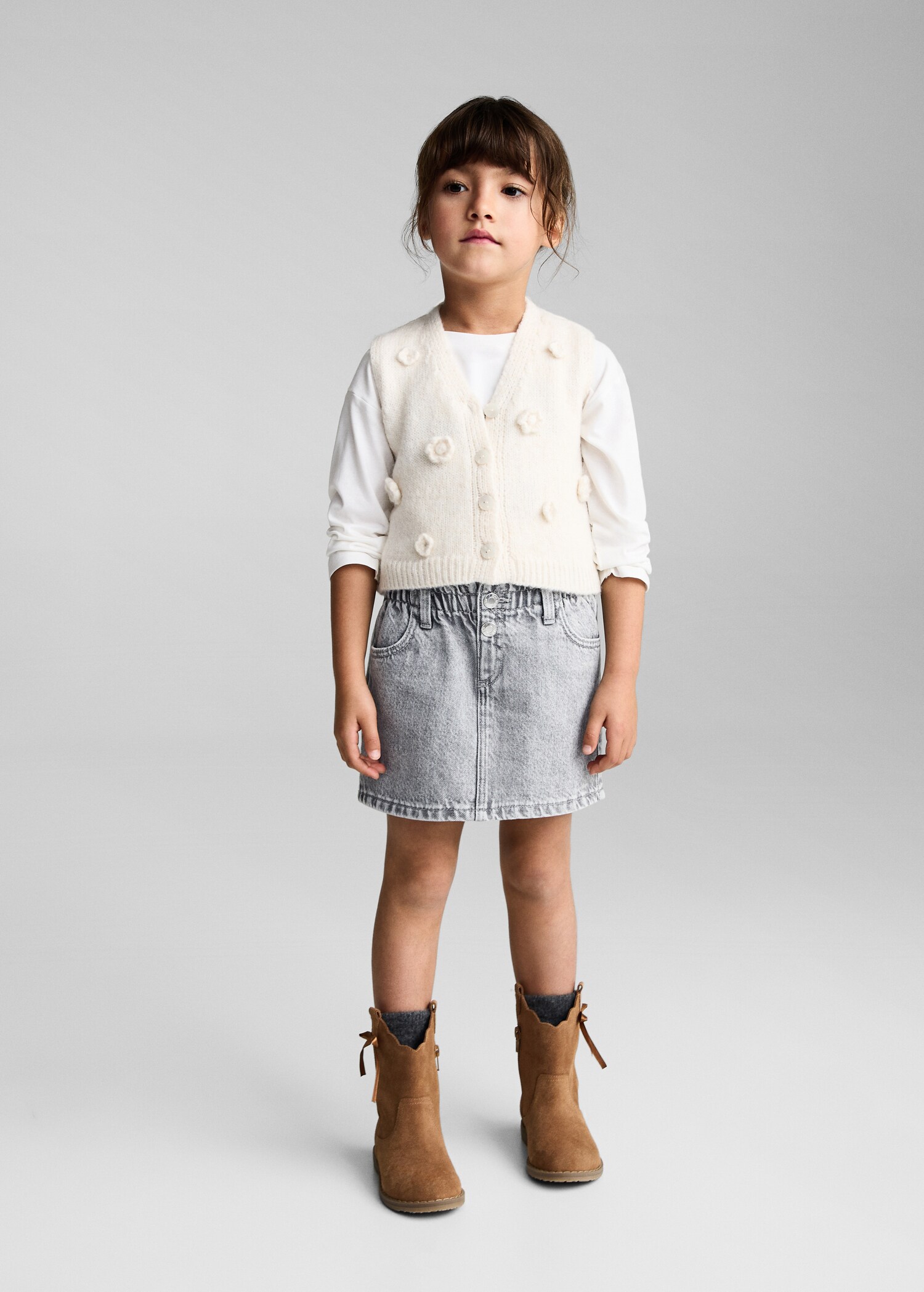 Jupe en denim - Plan général