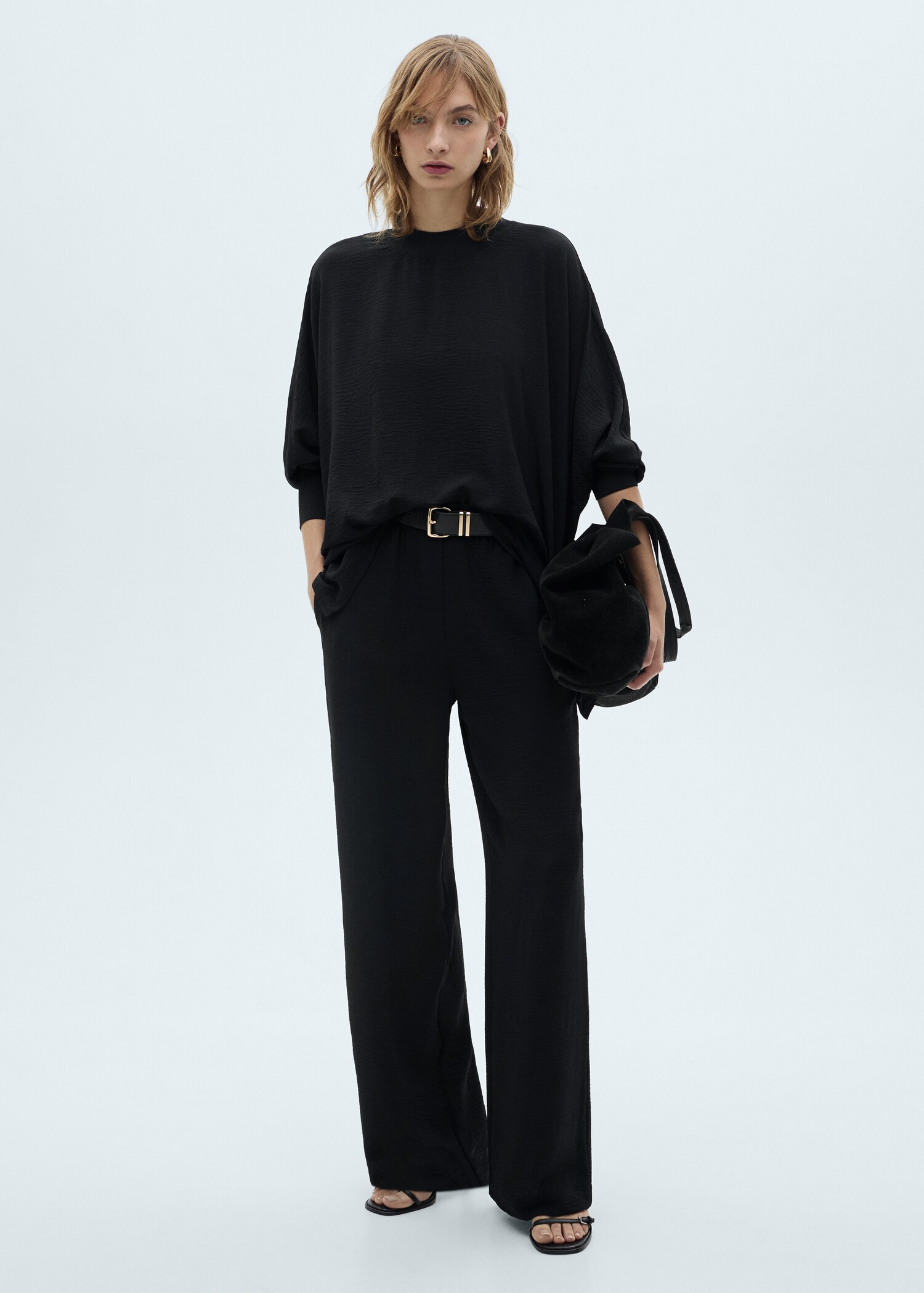 Gerade Strickhose - Allgemeine Ansicht