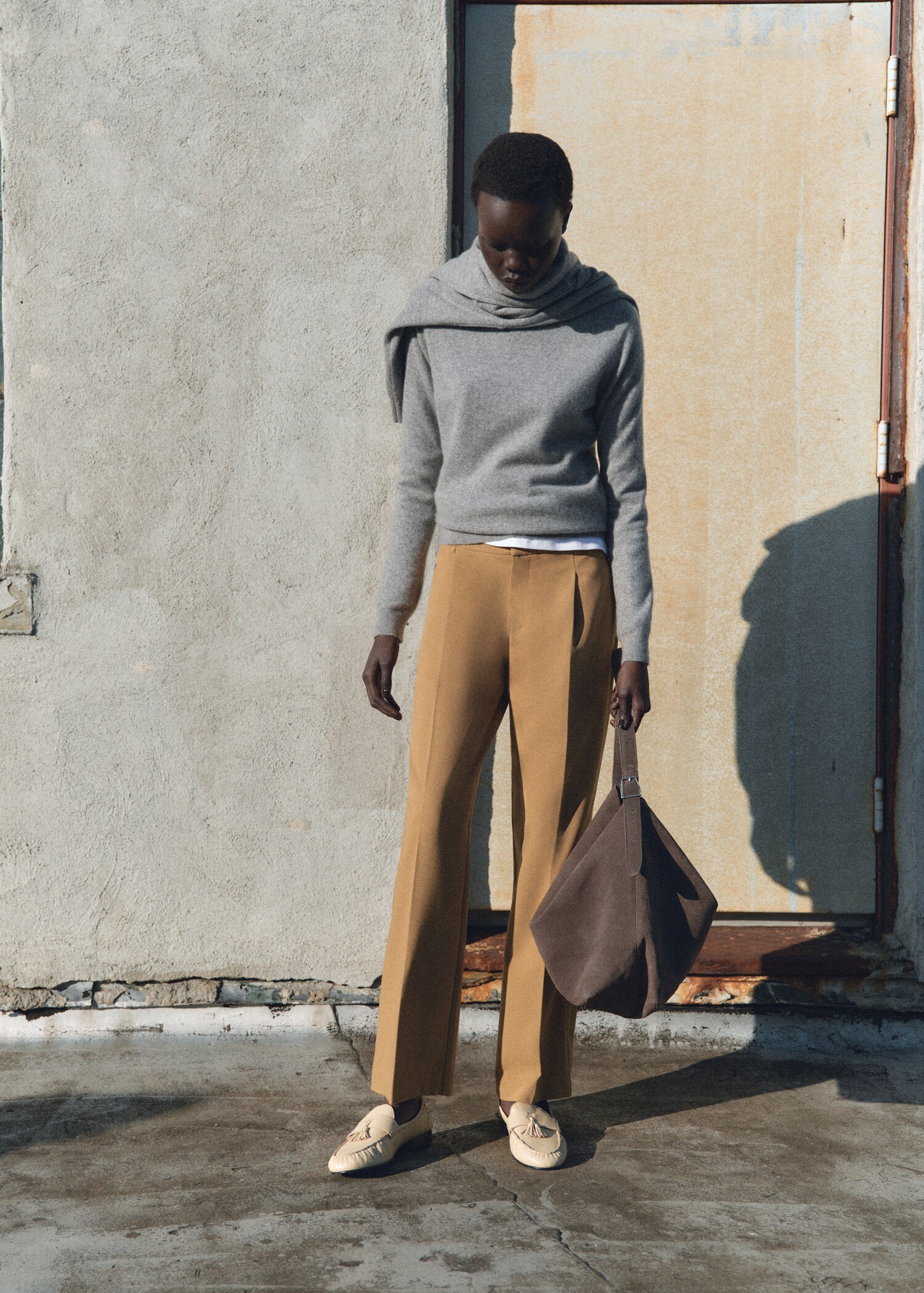 Pantalon droit pinces - Plan général