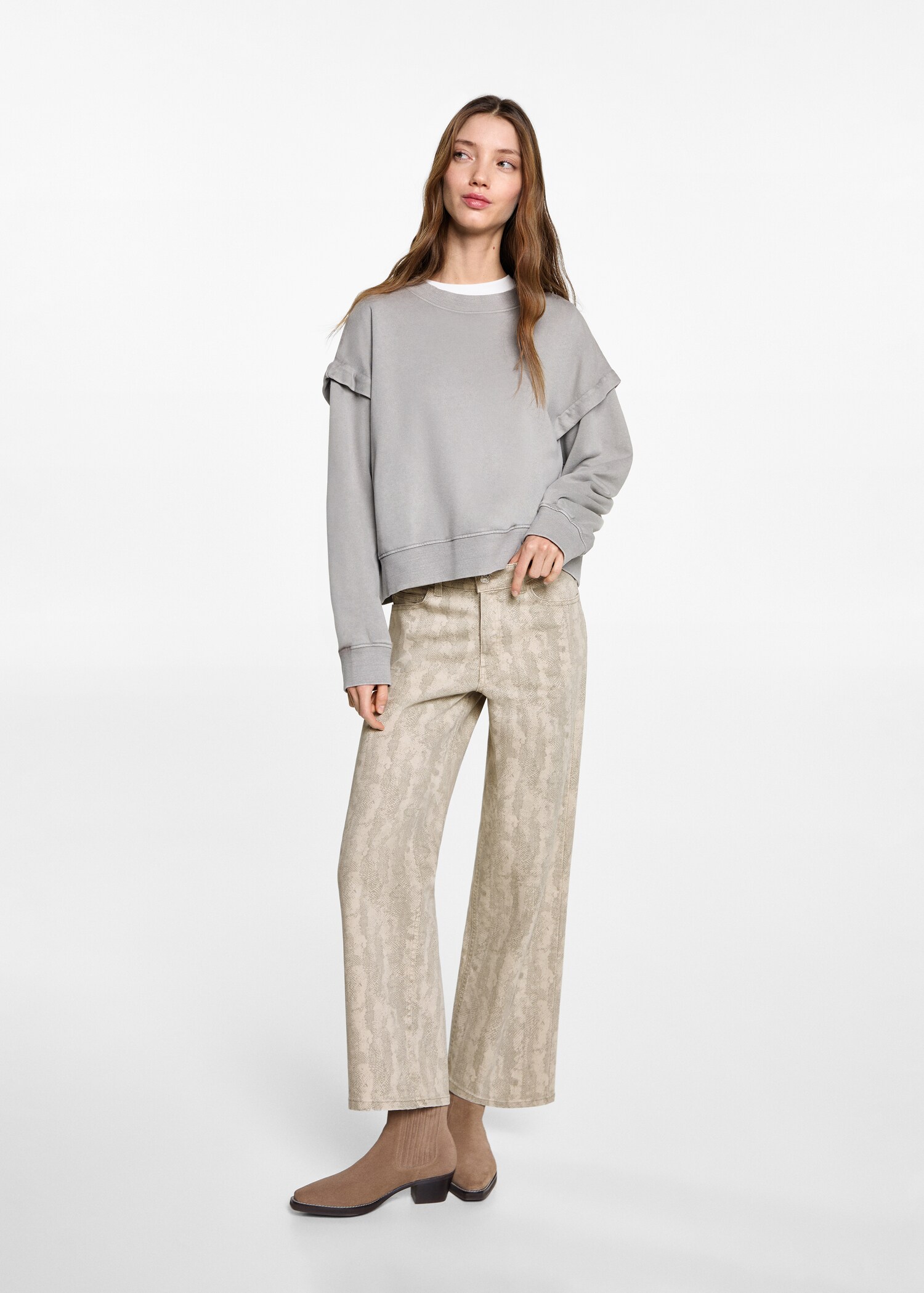 Jupe-culotte imprimée - Plan général