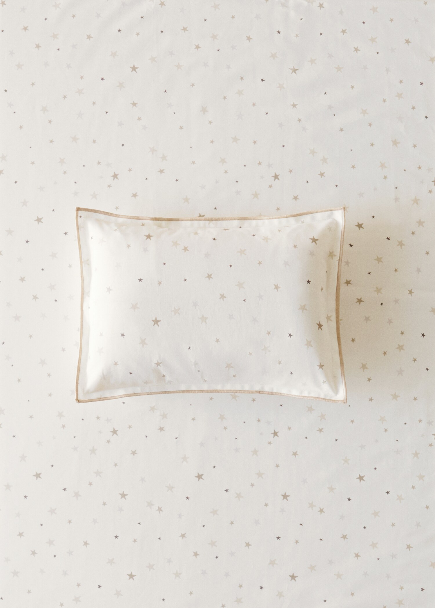 Children's cushion cover with star print, 30x20cm - General plane
