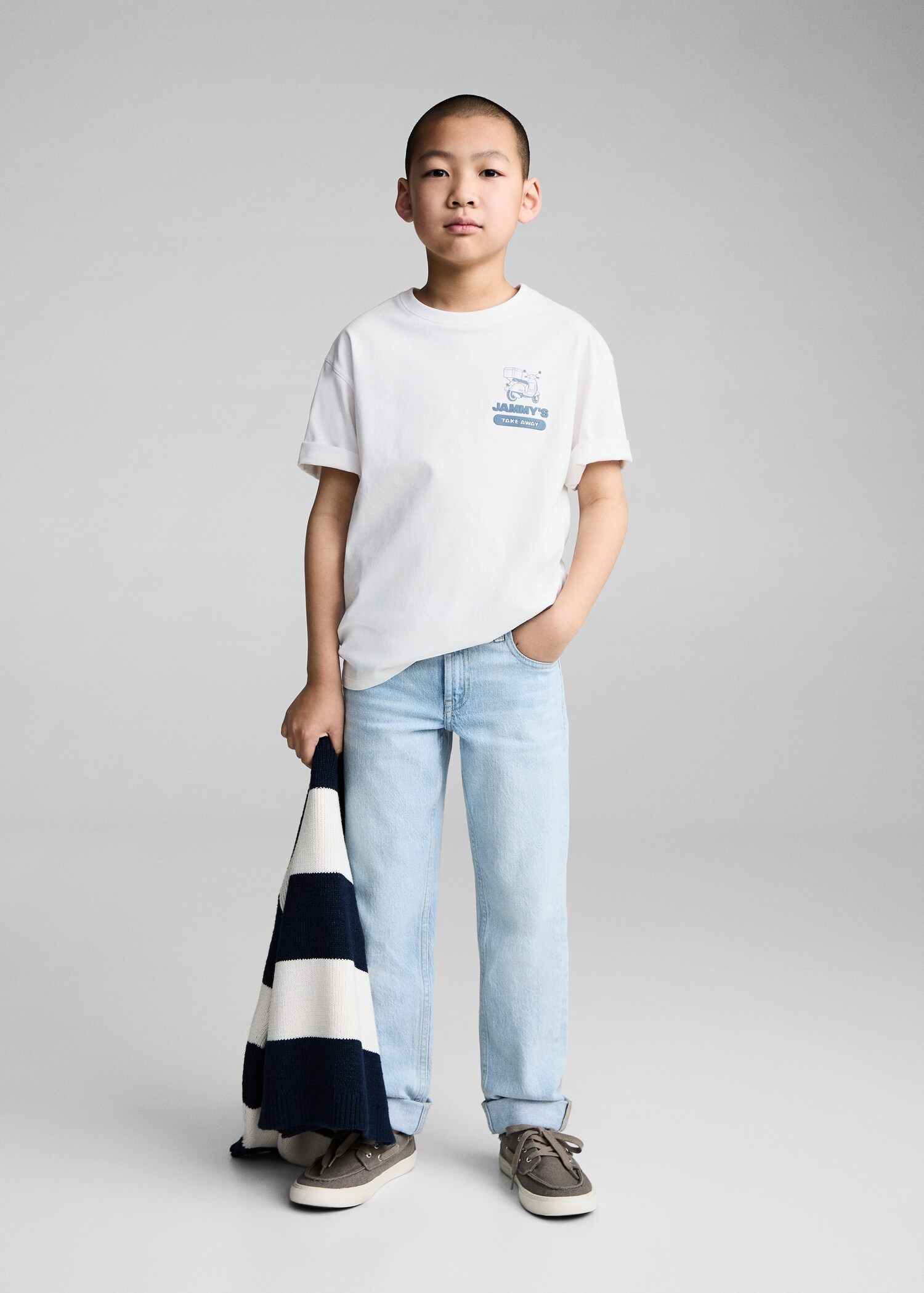 Short-sleeved cotton t-shirt - General plane