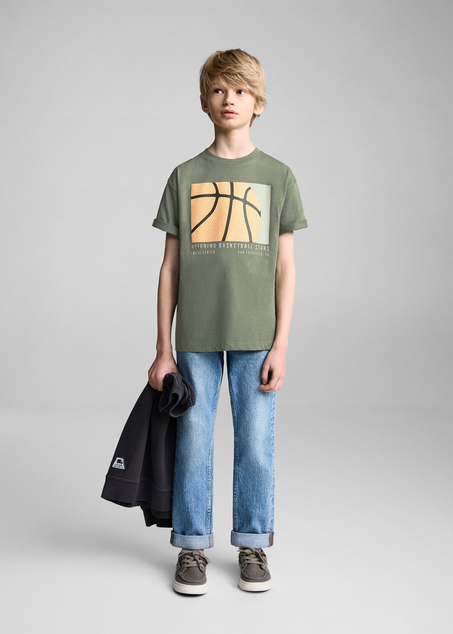 Camiseta algodón estampado - Plano general