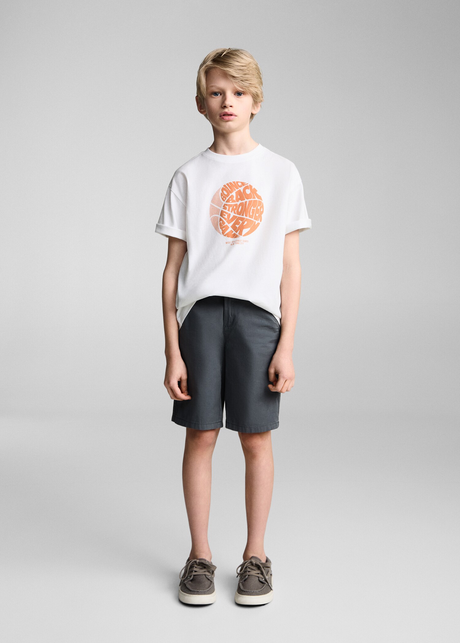 Short-sleeved printed t-shirt - General plane