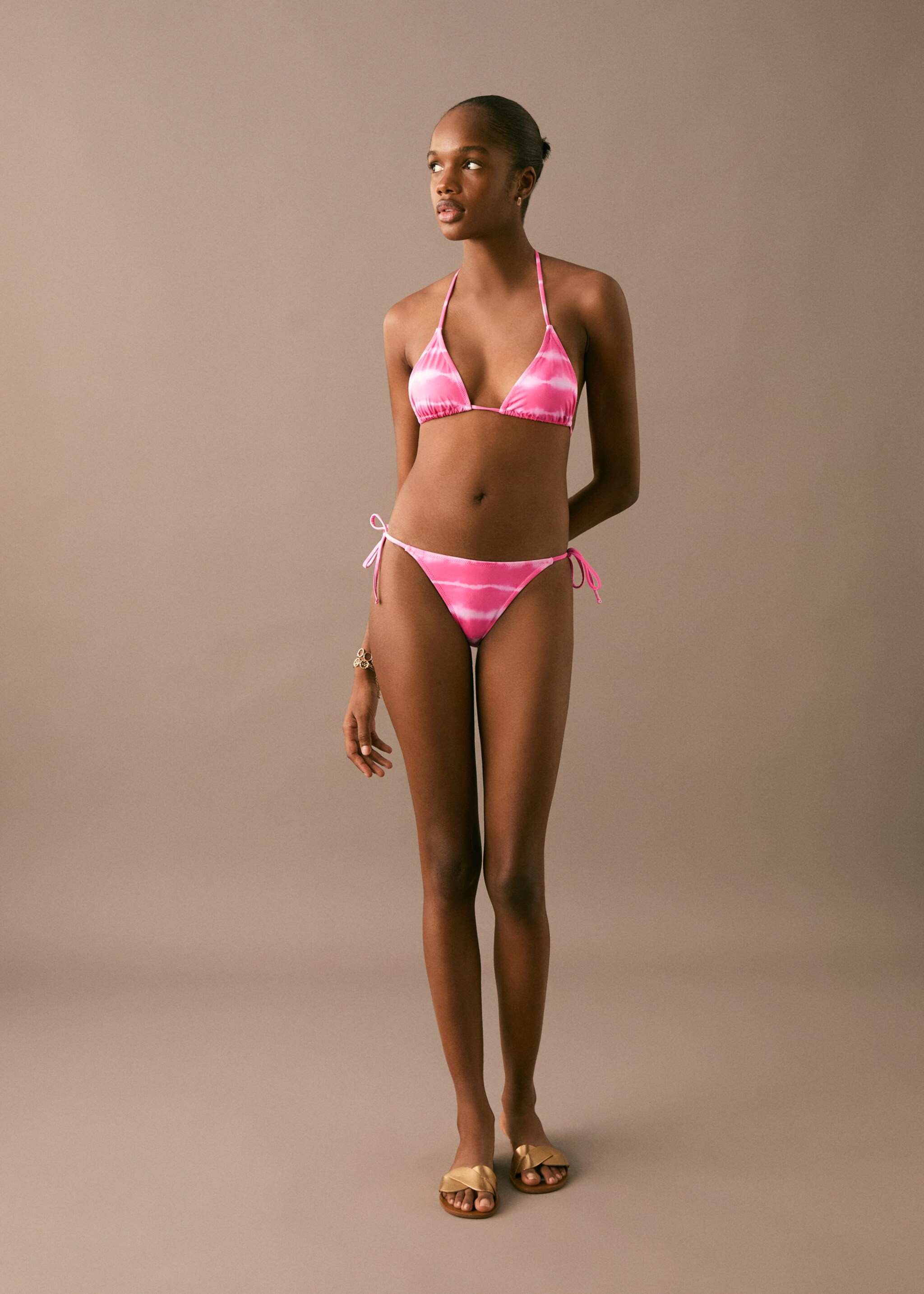 Tie-dye bikini - General plane, Neon Pink. Ref: 87015747-00.