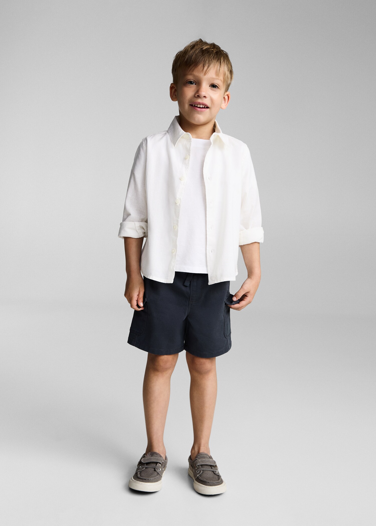 Πουκάμισο βαμβάκι και λινό - Γενικό πλάνο