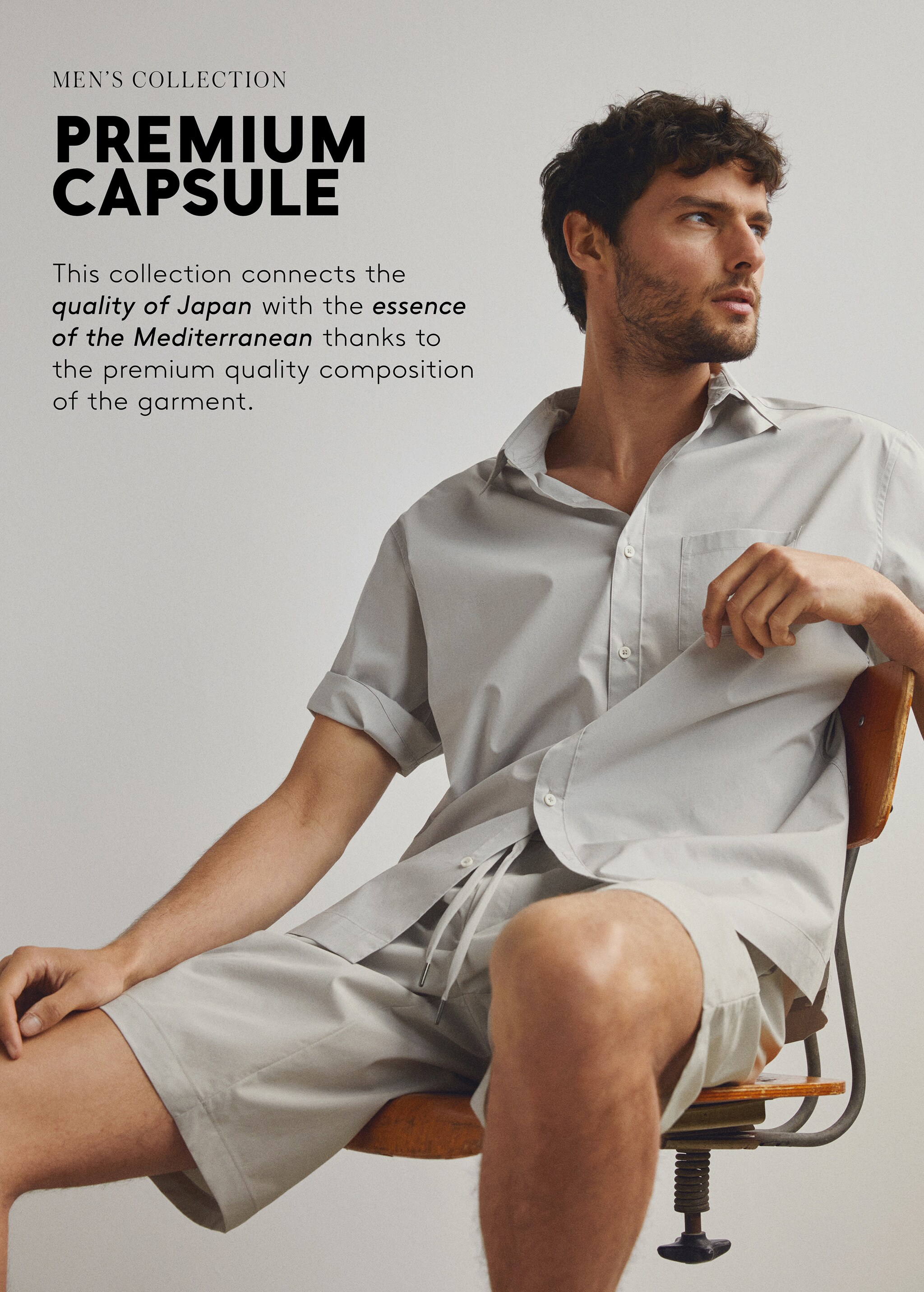 Camisa regular fit tejido premium - Plano general