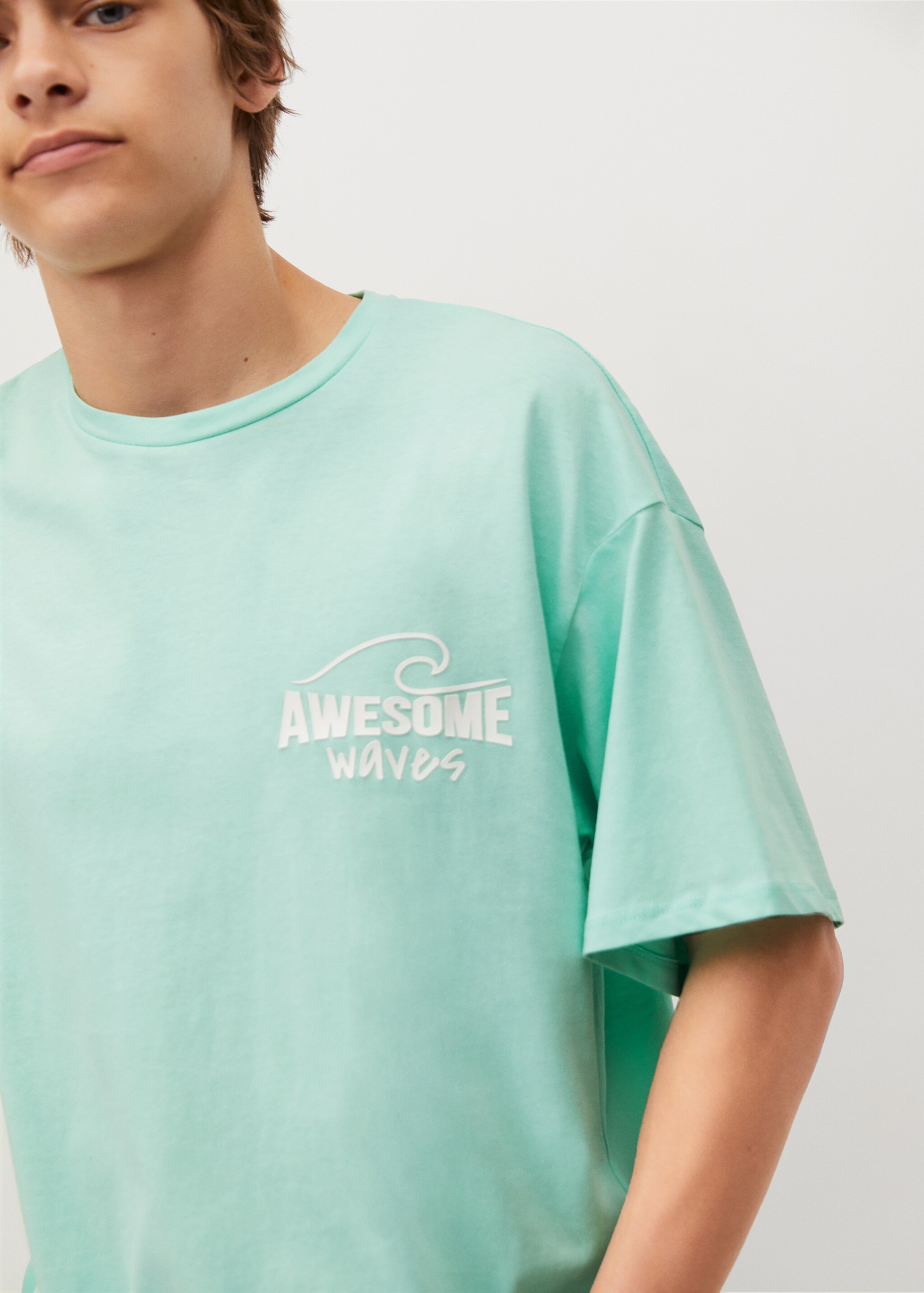 Camiseta algodón estampado - Plano general