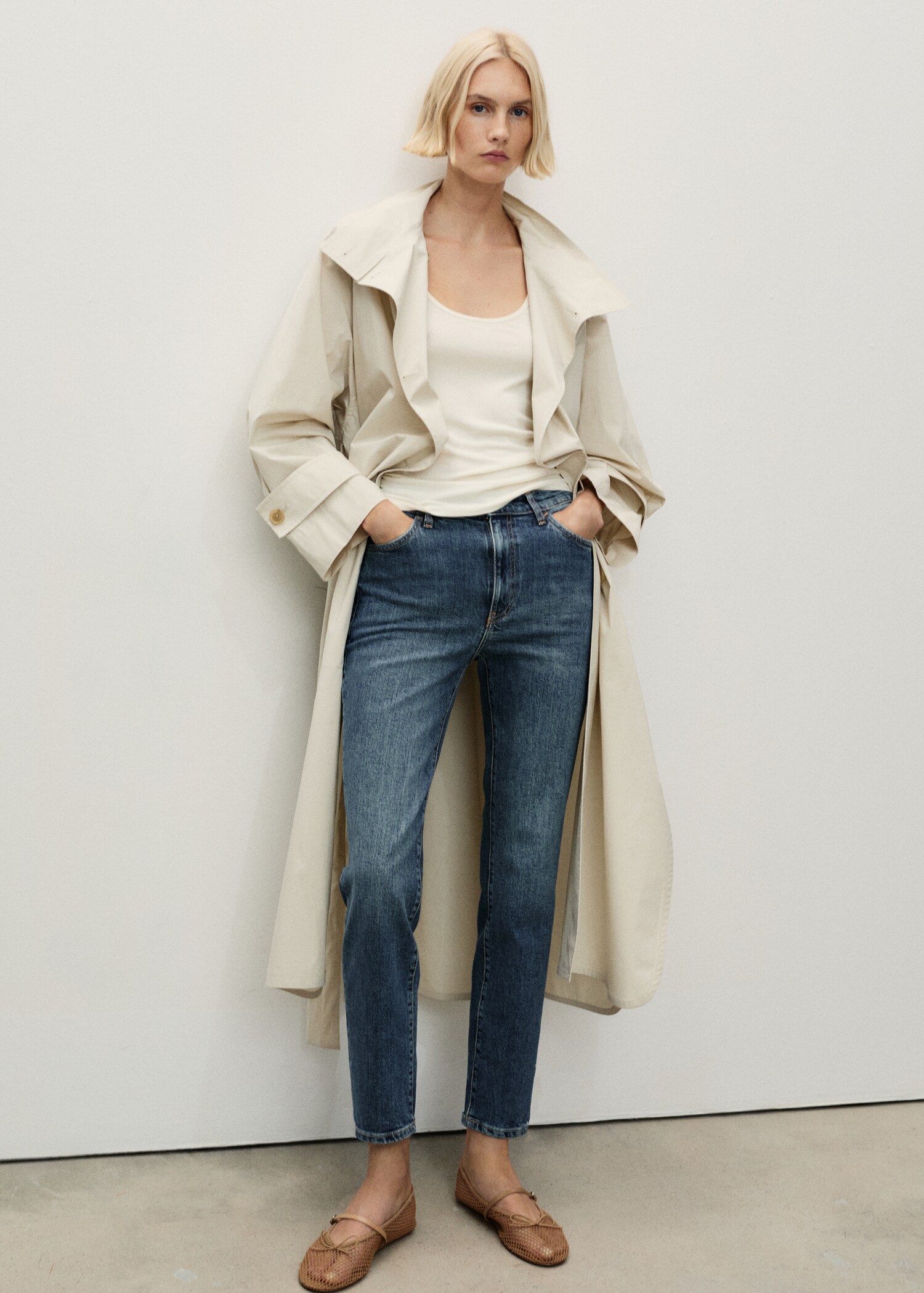 Jean Claudia slim crop - Plan général