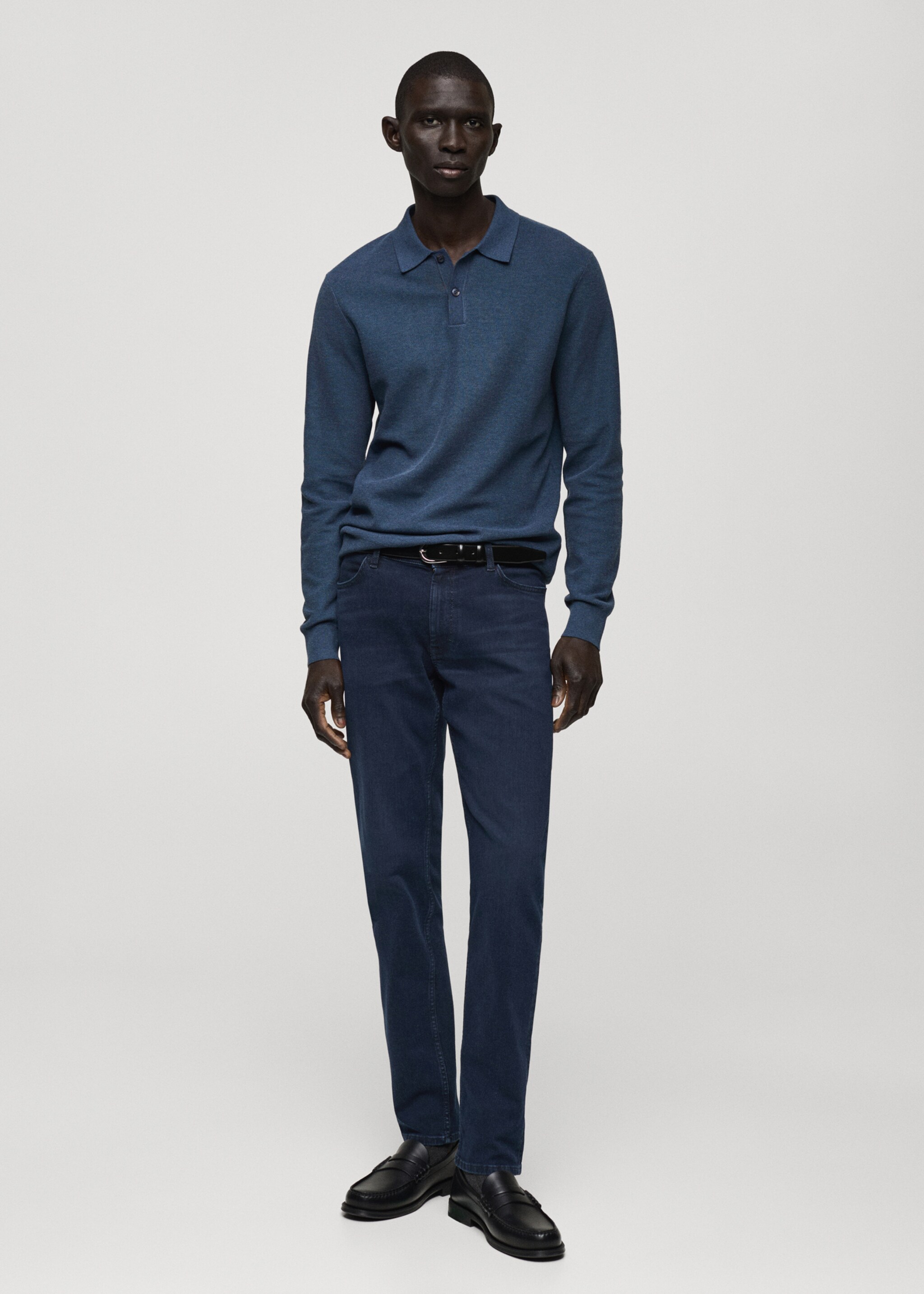 Slim fit Ultra Soft Touch Patrick jeans - General plane, Deep Dark Blue. Ref: 87020593-00.