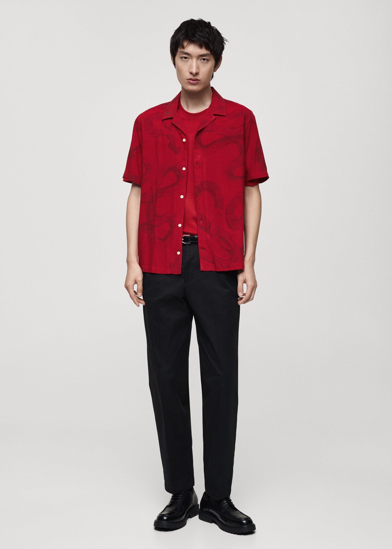 Regular-fit printed shirt - General plane