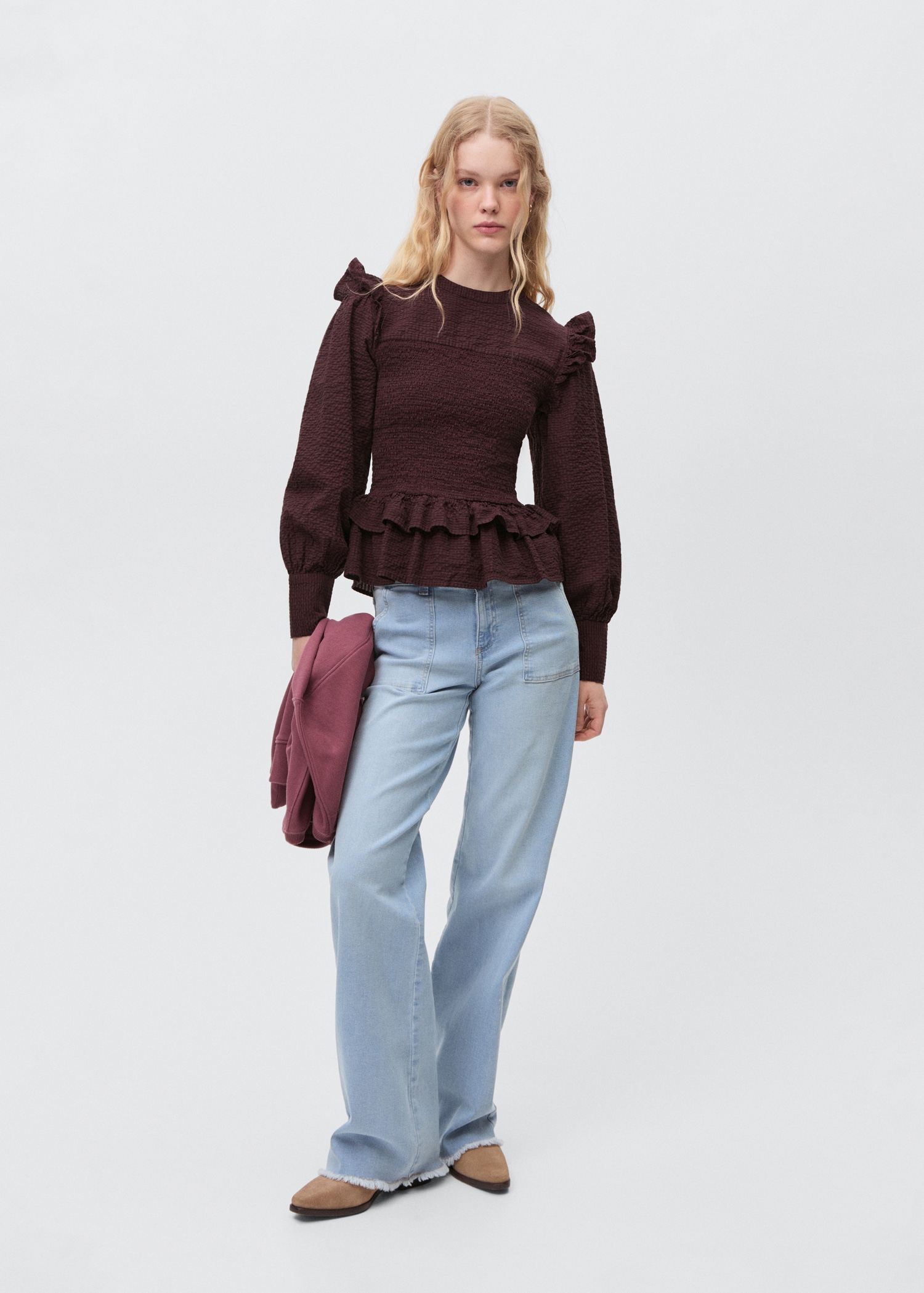 Brusa frunzida volants - Pla general