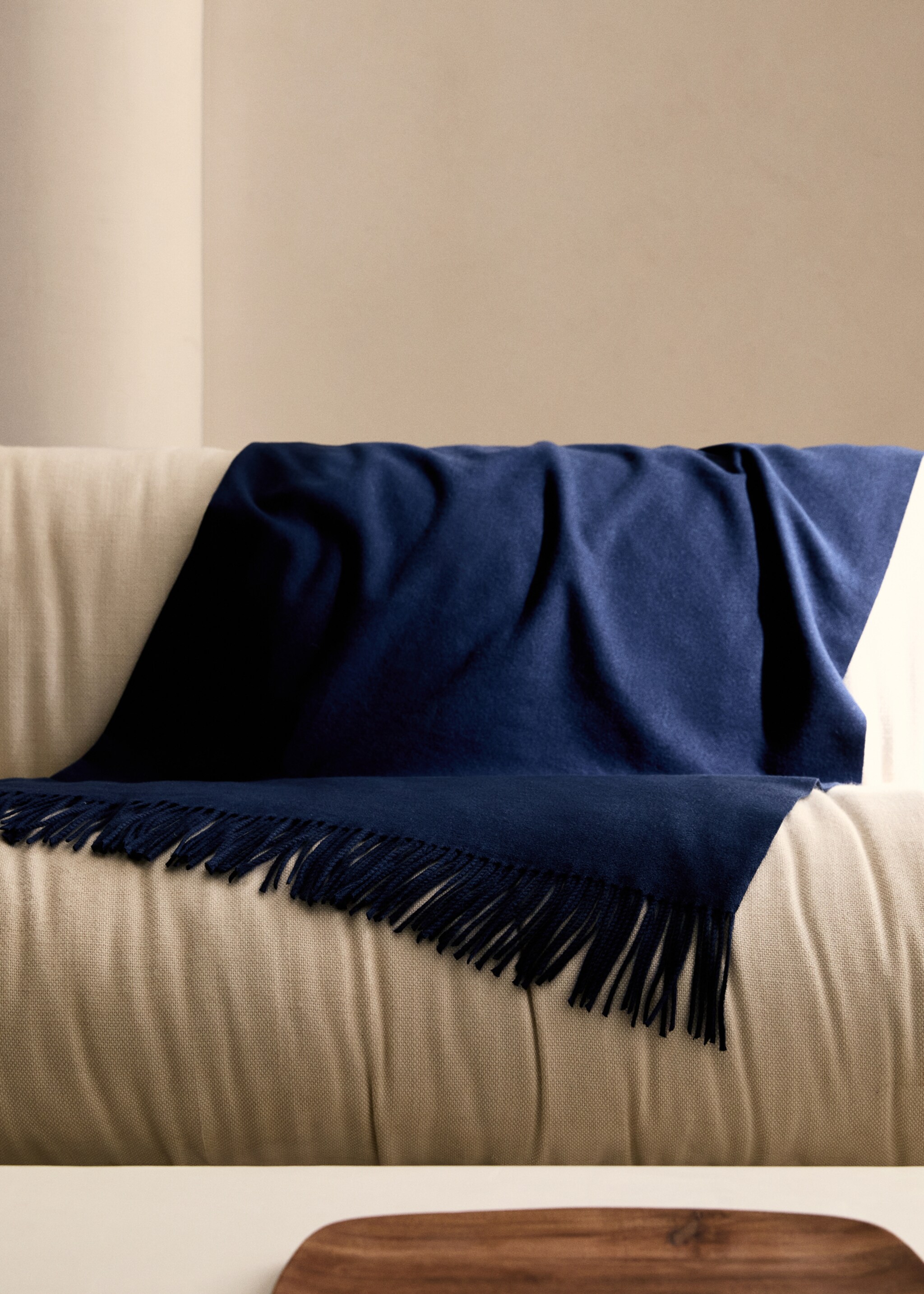 Blanket detail fringes - General plane, Navy. Ref: 87022896-00.