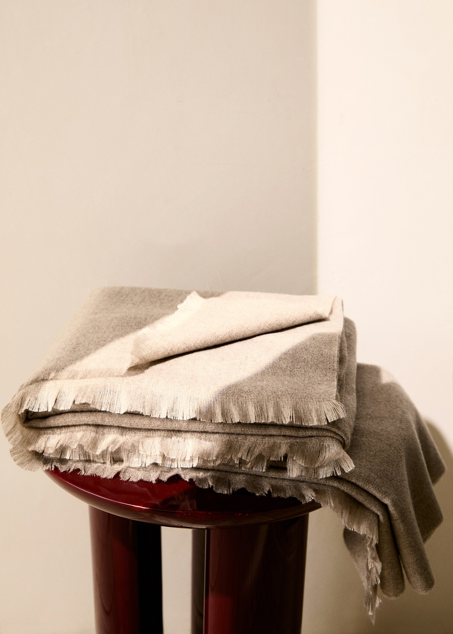 Soft melange blanket - General plane