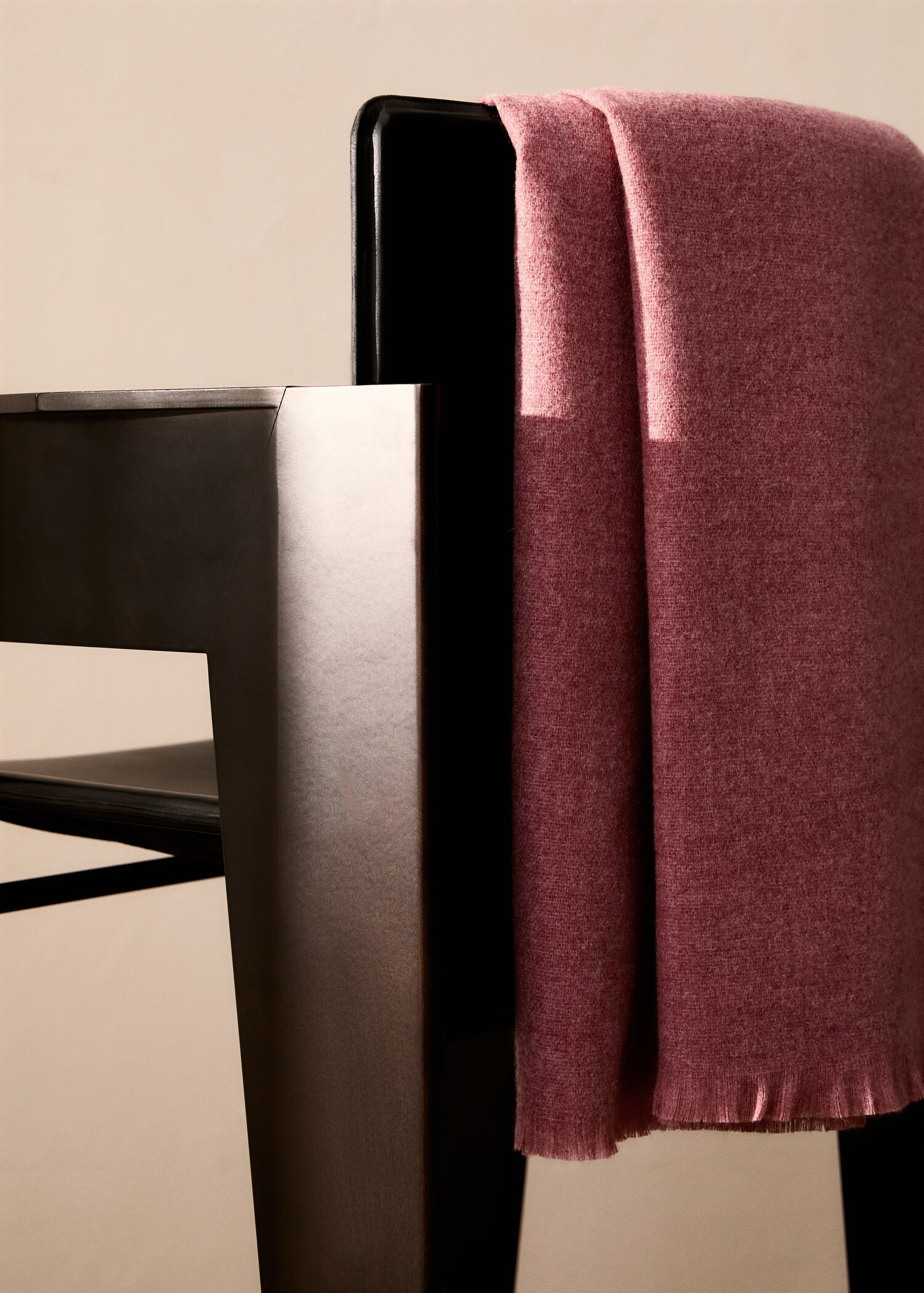 Soft melange blanket - General plane