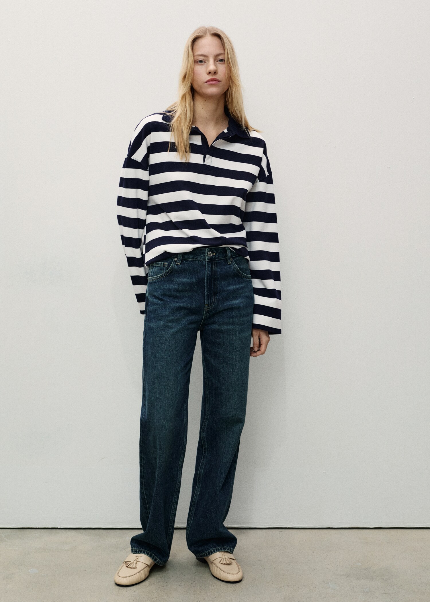 Jeans Miami rectos tiro medio - Plano general