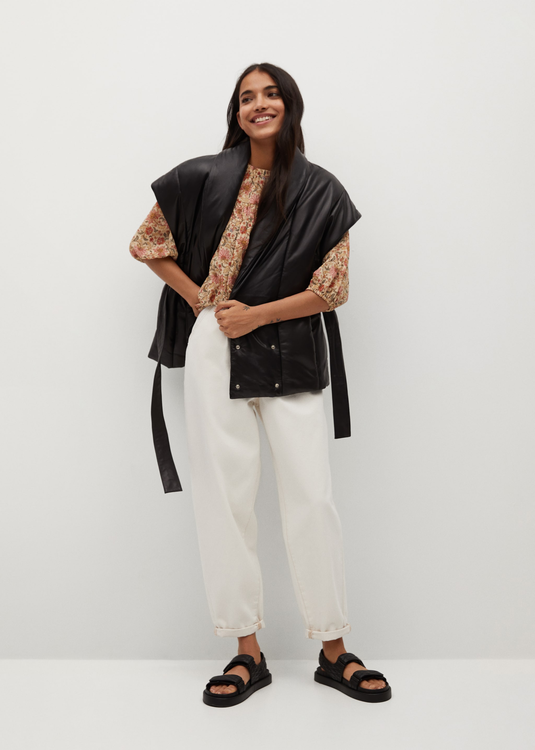 Jeans slouchy pinzas  - Plano general
