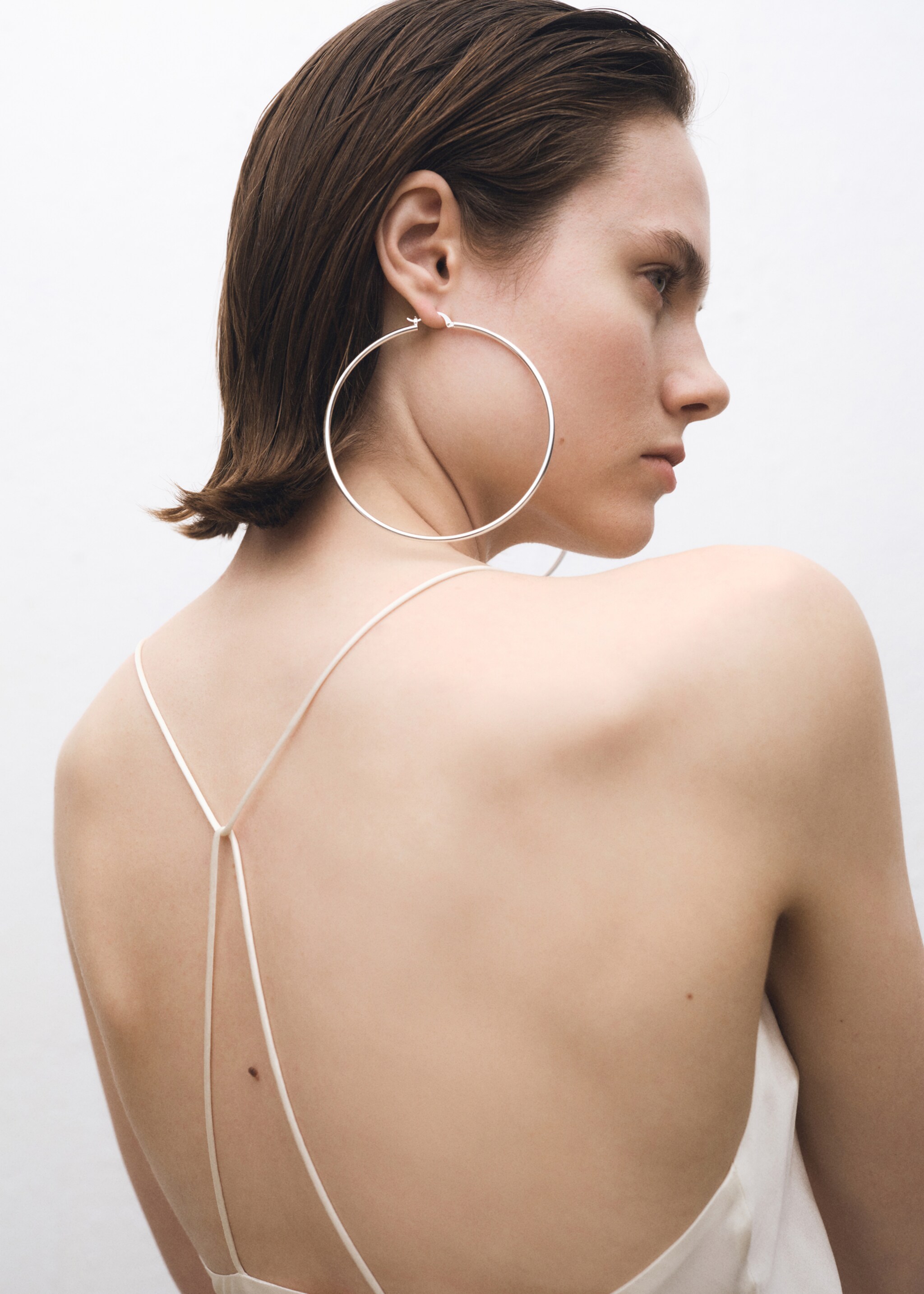 Arracades fines cèrcol - Pla general, Platejat. Ref: 87024428-00.