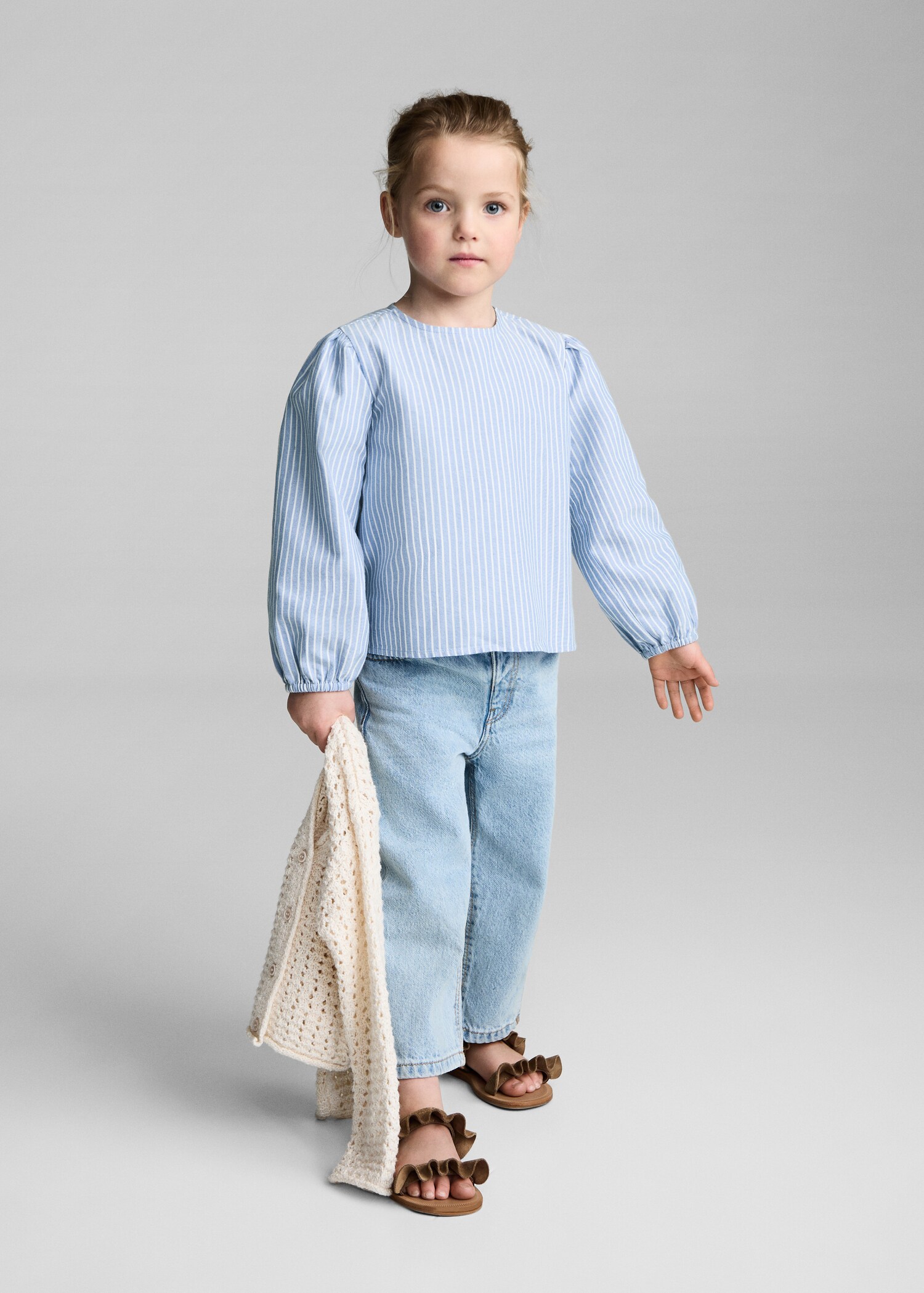 Μπλούζα ριγέ βαμβακερή - Γενικό πλάνο