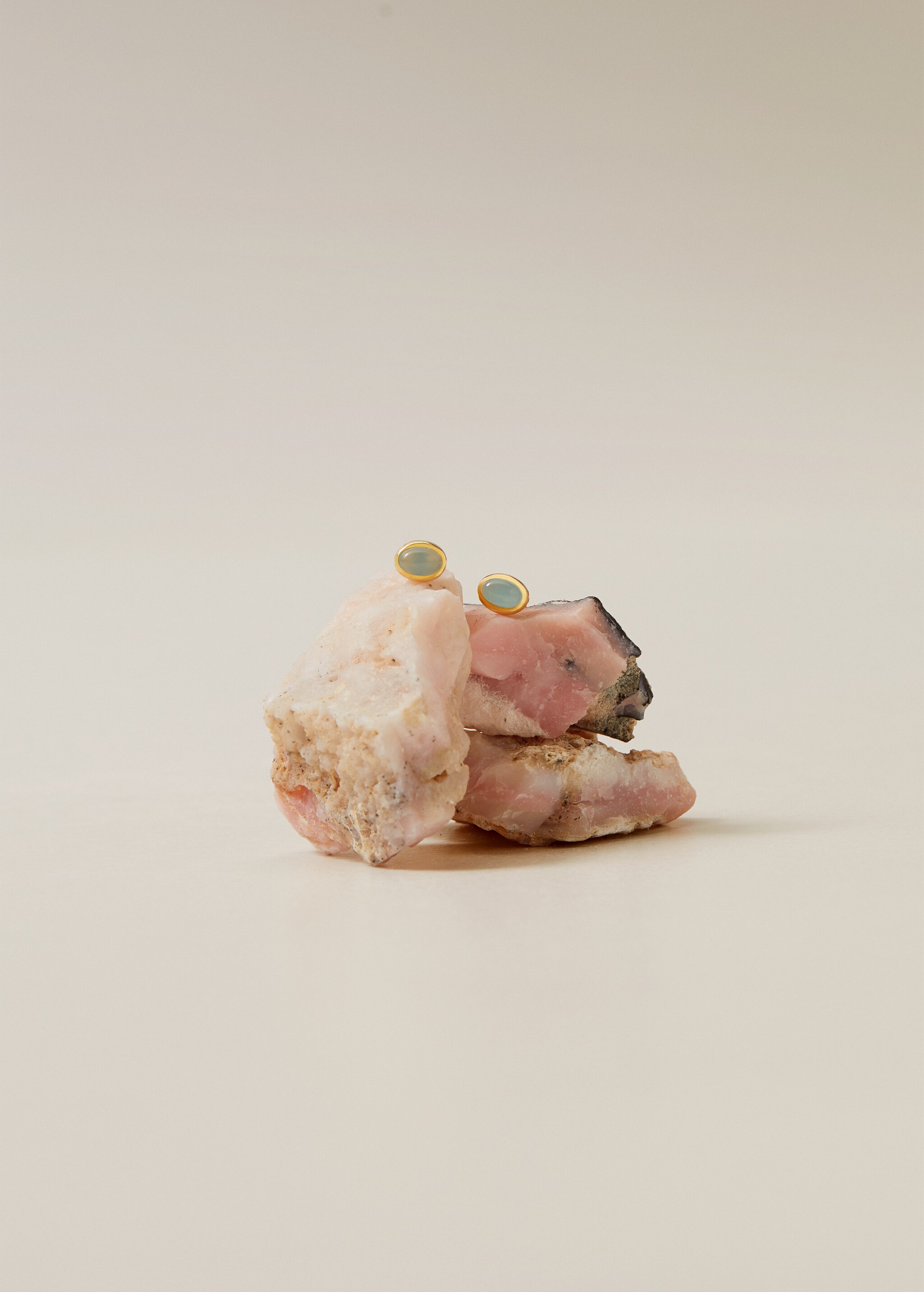 Pendientes piedras semipreciosas - Plano general