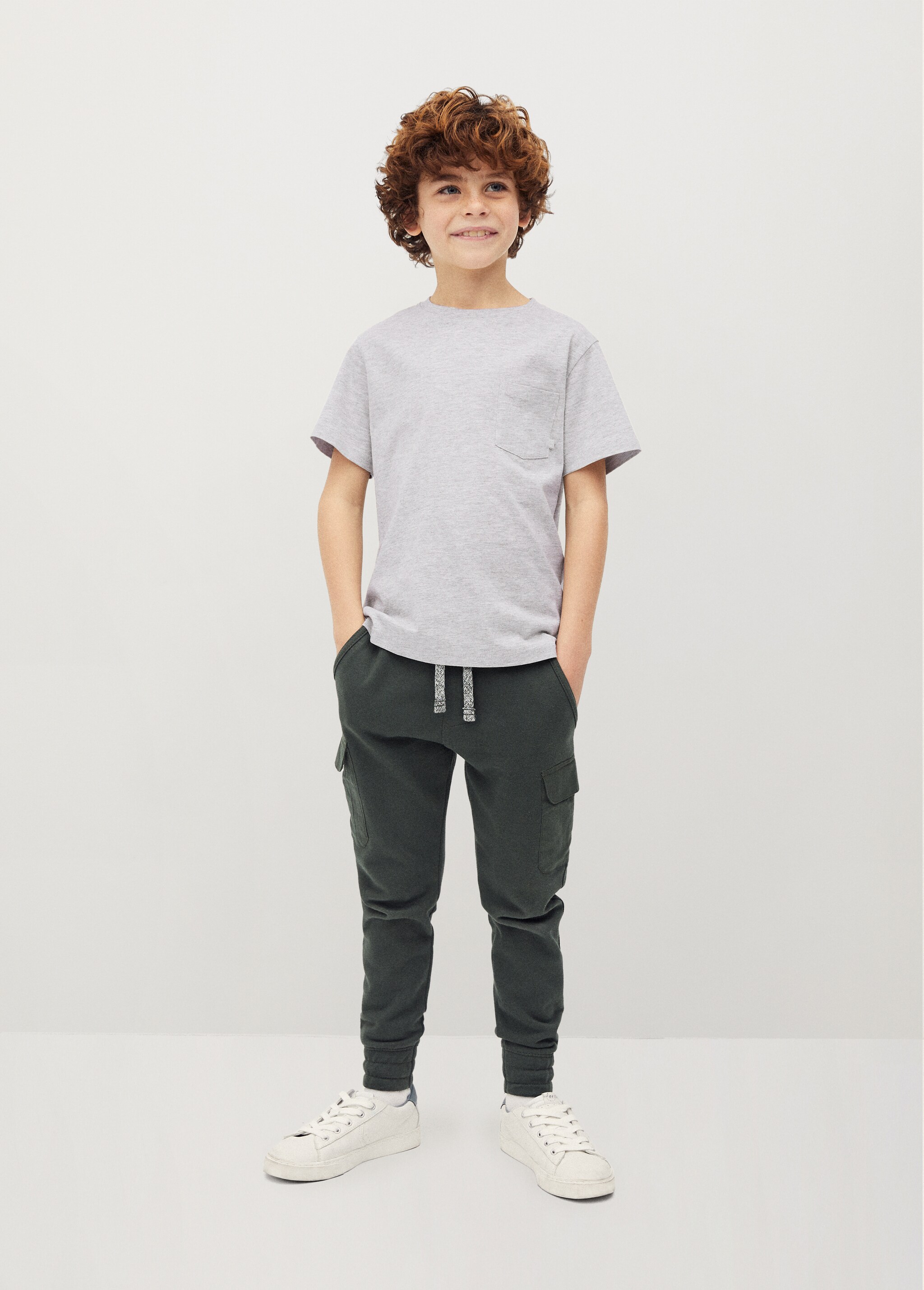 Organic cotton pocket t-shirt - General plane