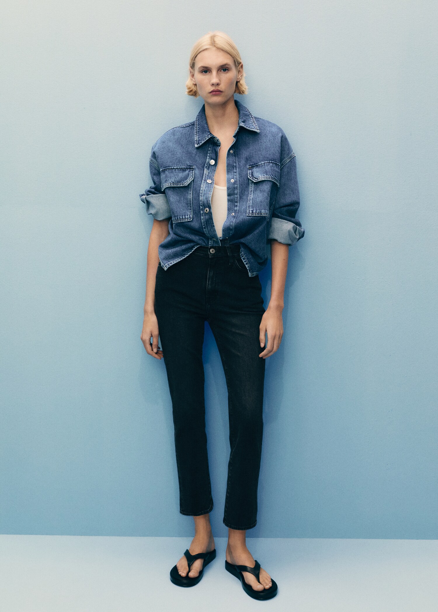 Jean Claudia slim crop - Plan général