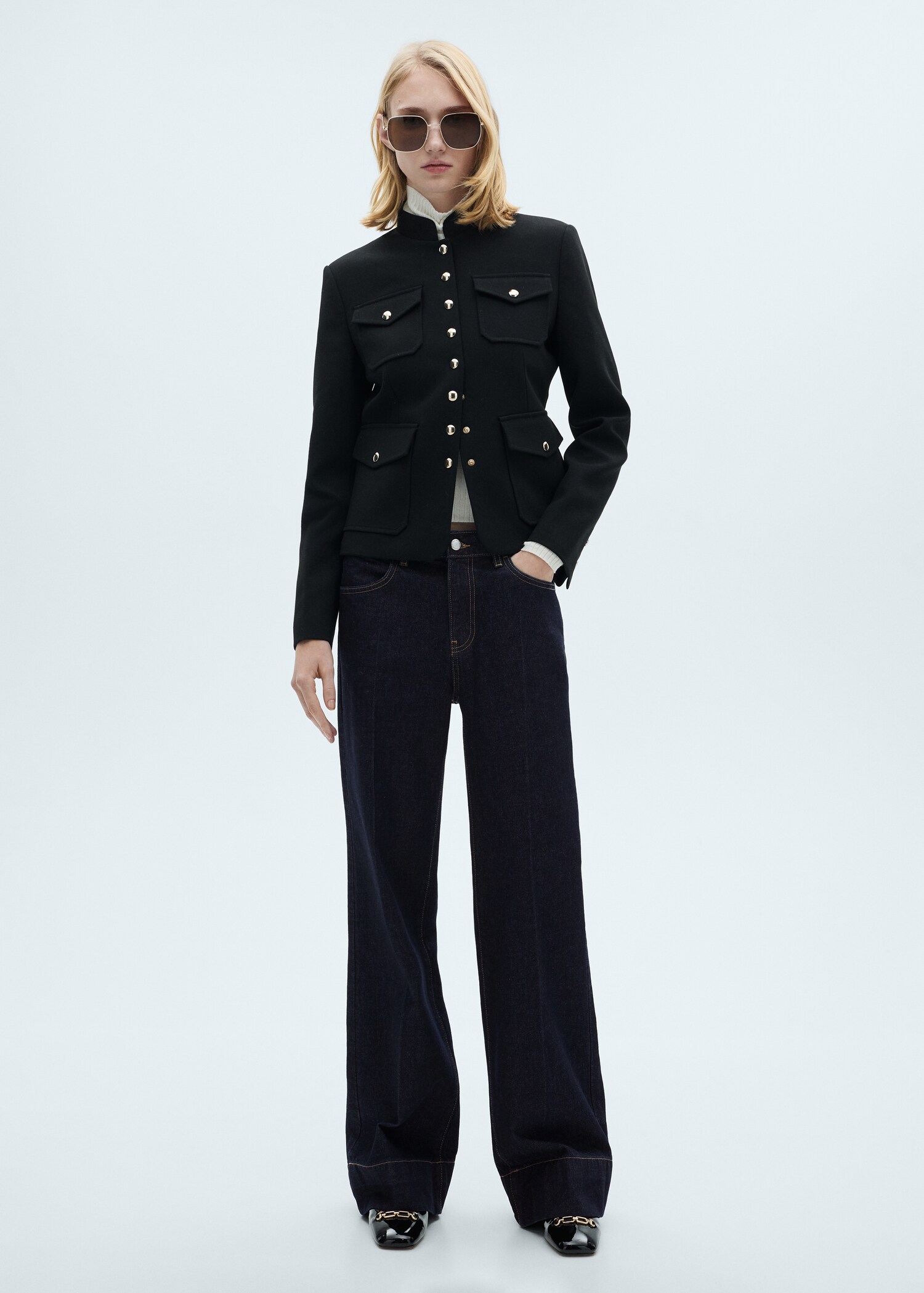 Jean wideleg taille normale - Plan général