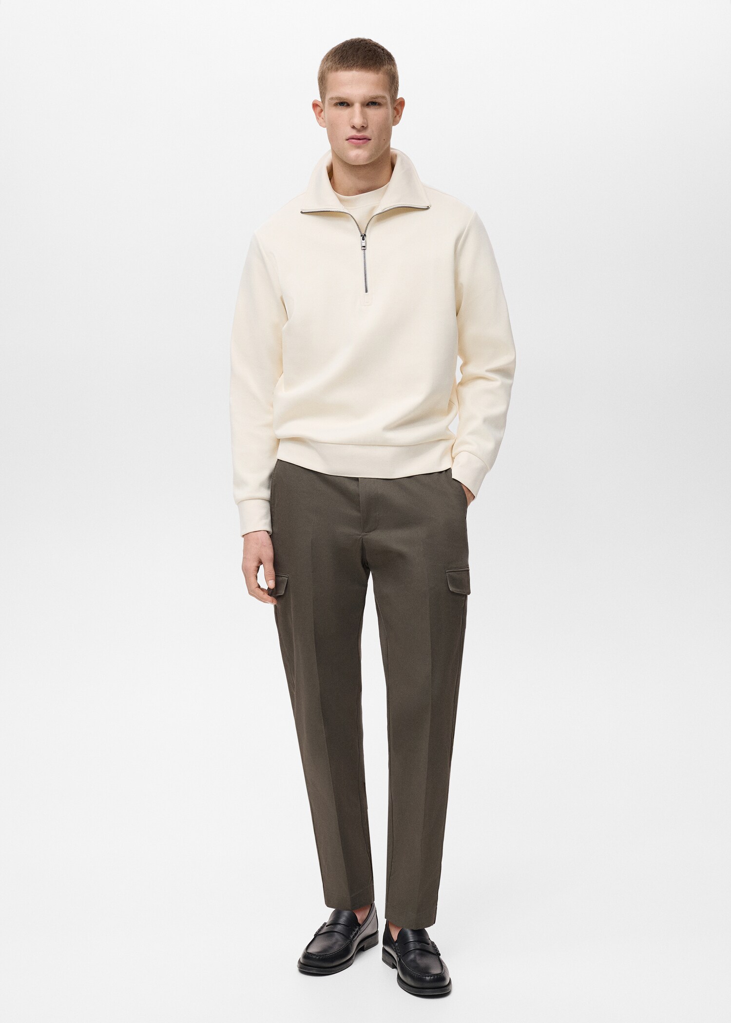 Pantalon cargo coton regular-fit - Plan général