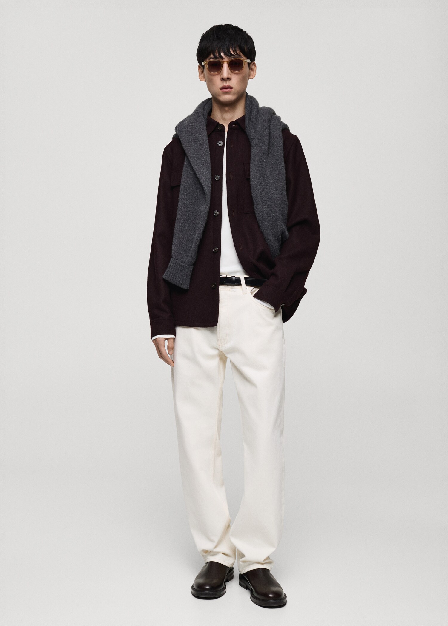 Jean Moby straight-fit - Plan général