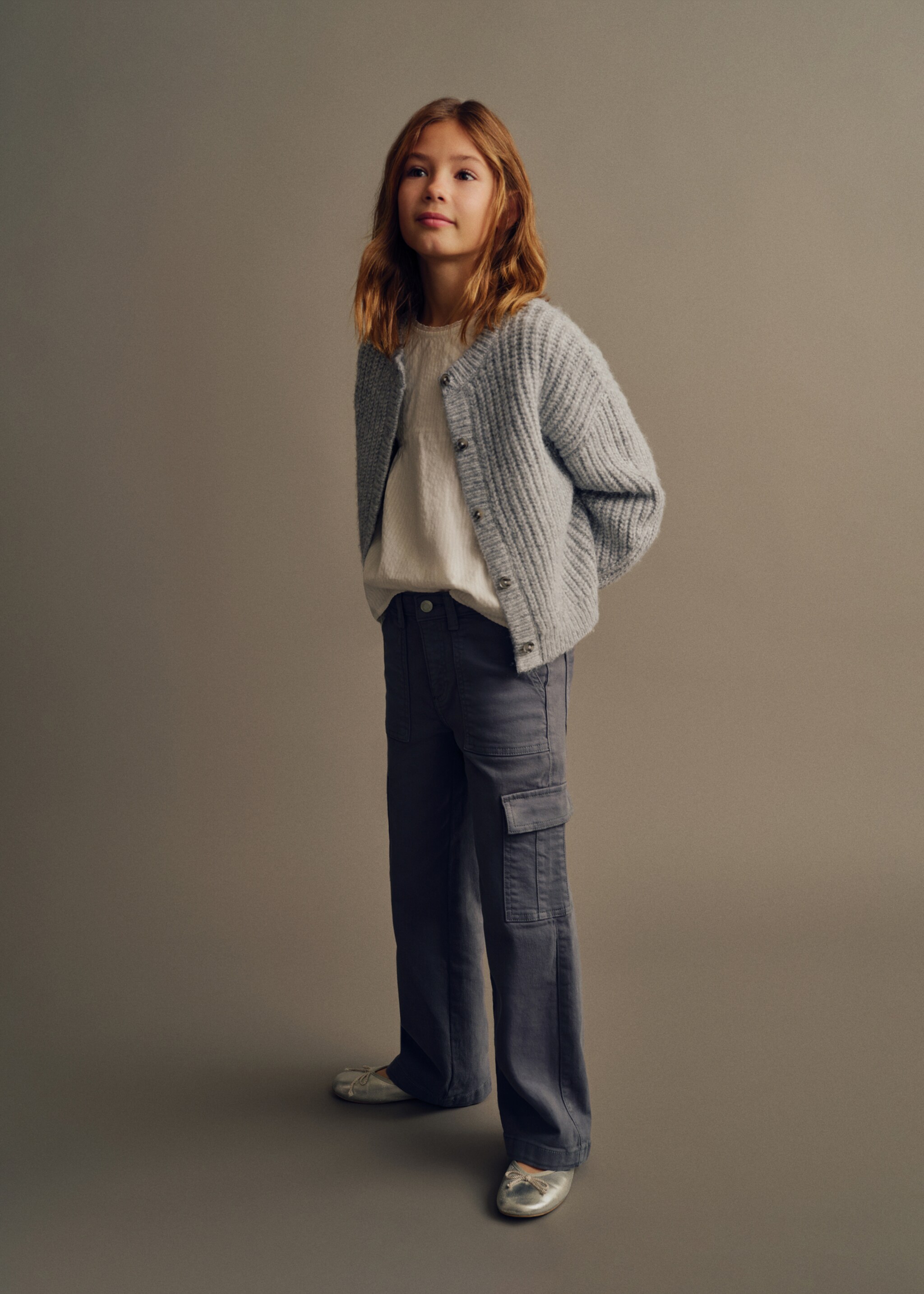 Cargo jeans - General plane, Green. Ref: 87030624-00.