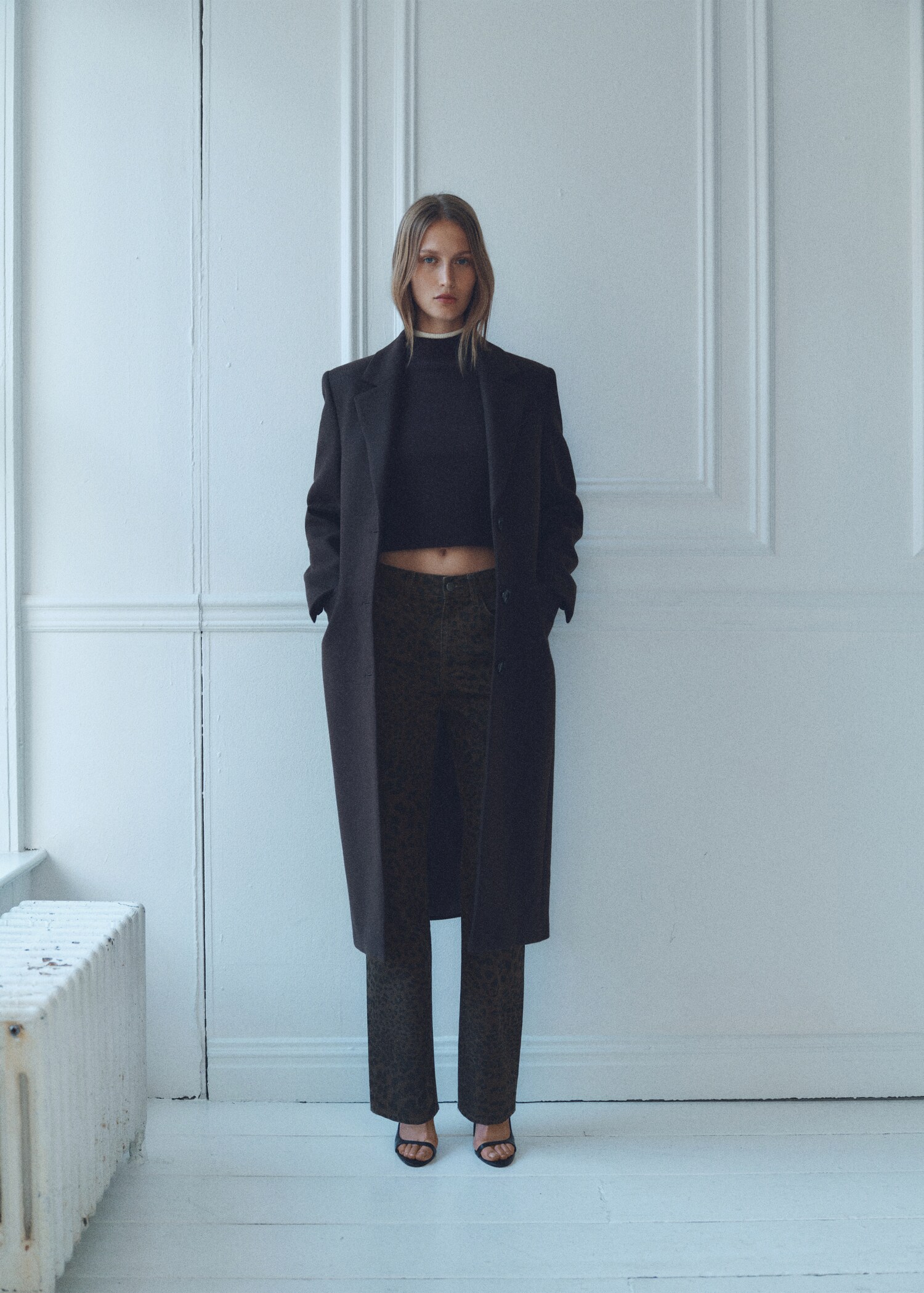 Jean droit léopard - Plan général