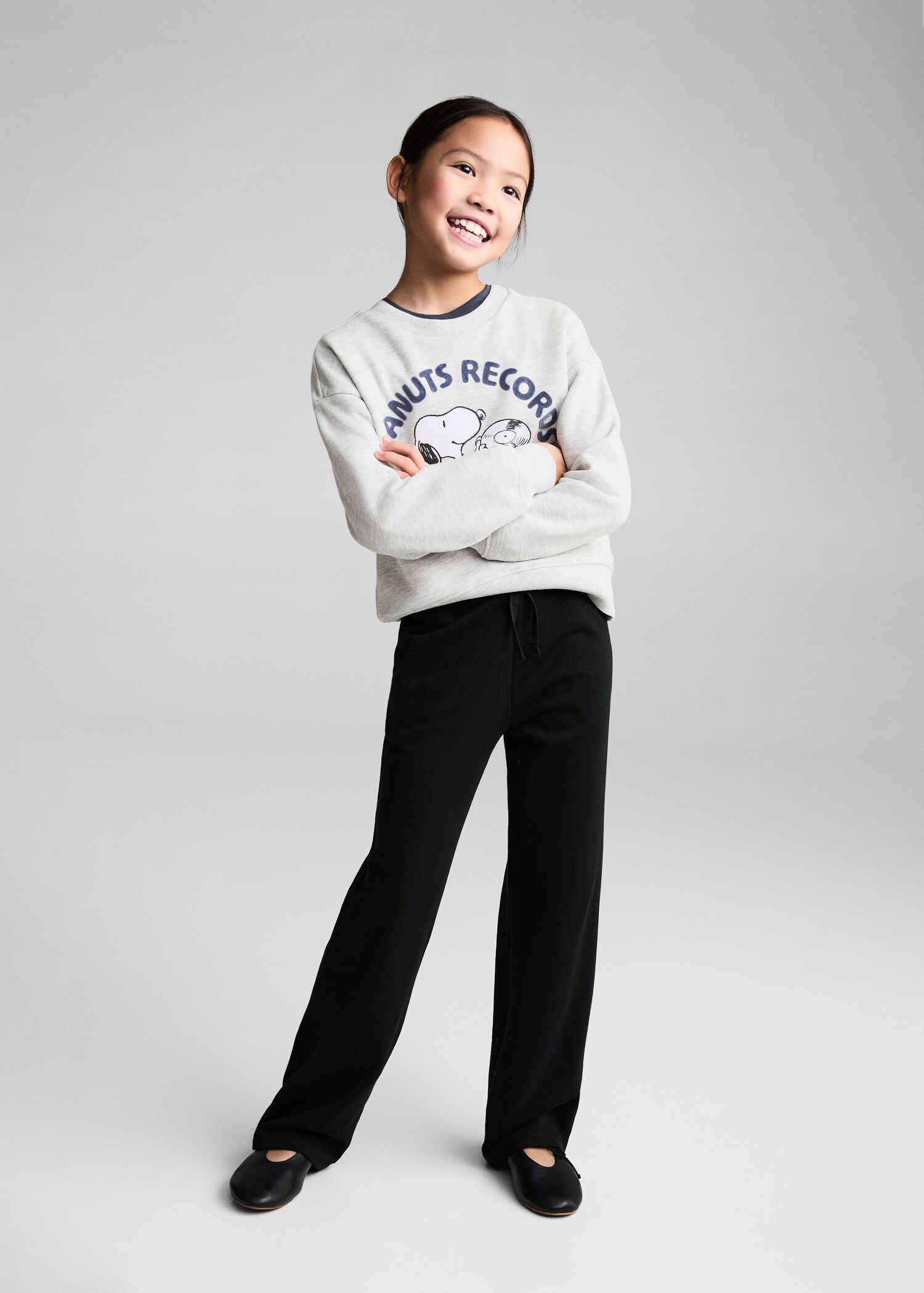 Cotton jogger-style trousers - General plane