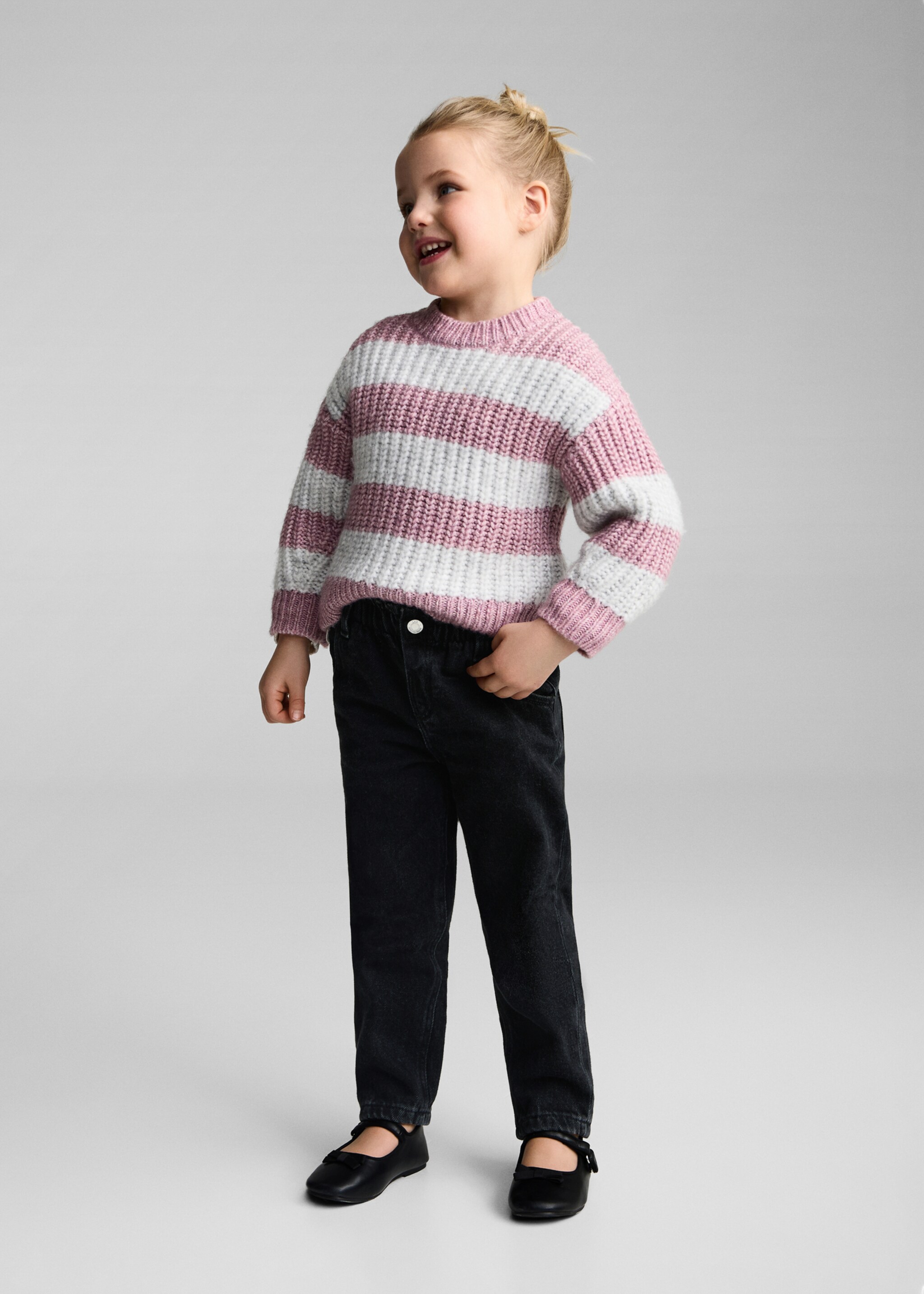 Texans paperbag - Pla general, Black denim. Ref: 87031512-00.