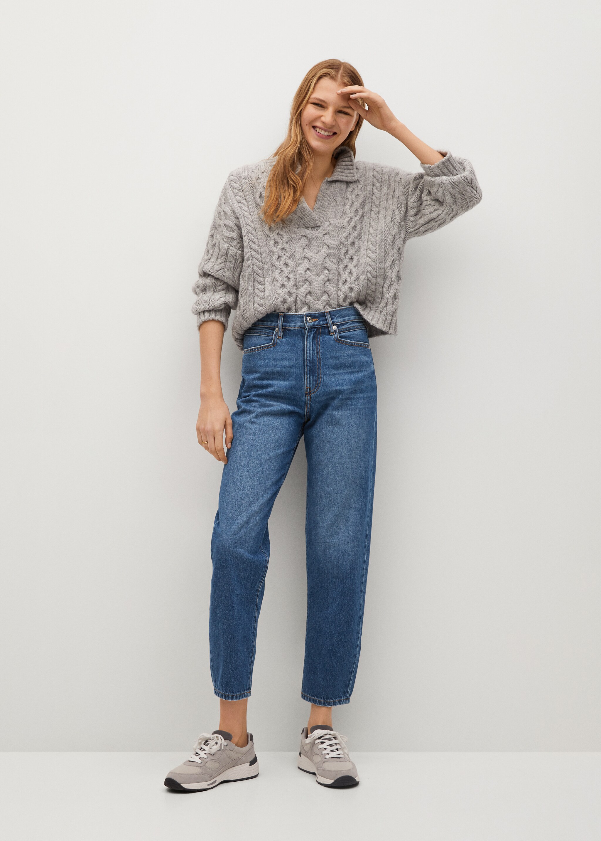 Jeans Balloon tiro alto - Plano general