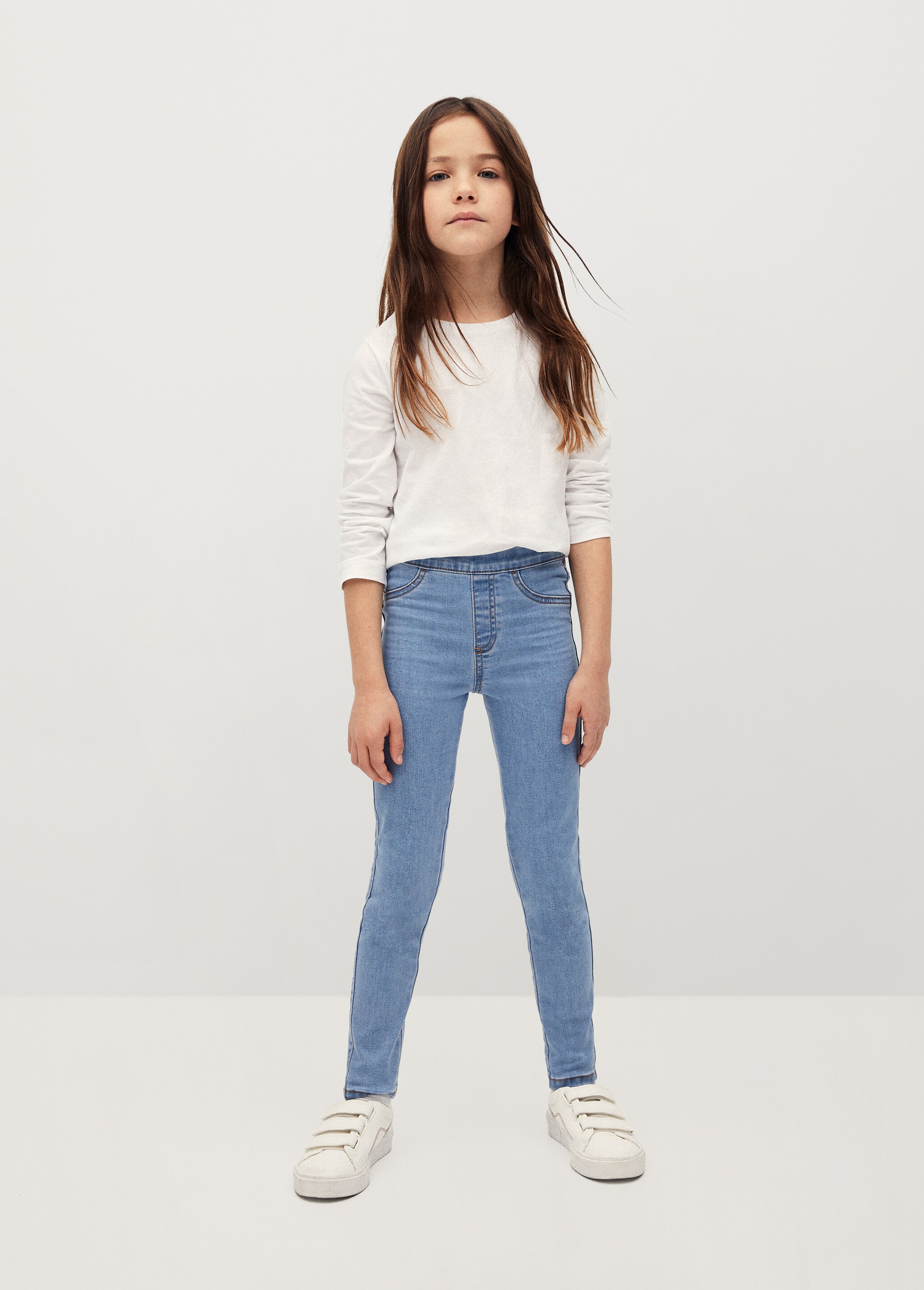 Bavlněné jeggings - Celkový náhled