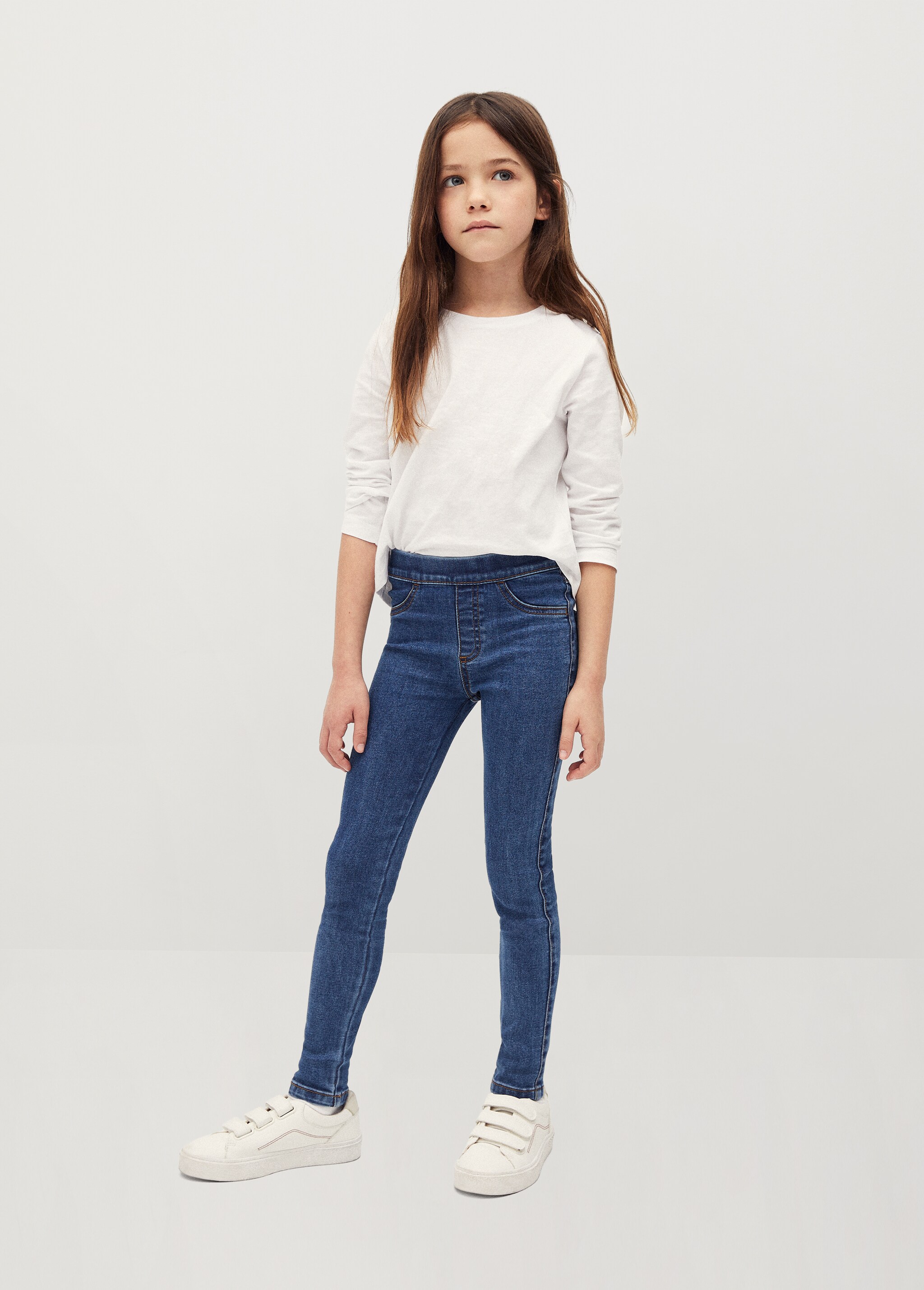Bavlněné jeggings - Celkový náhled