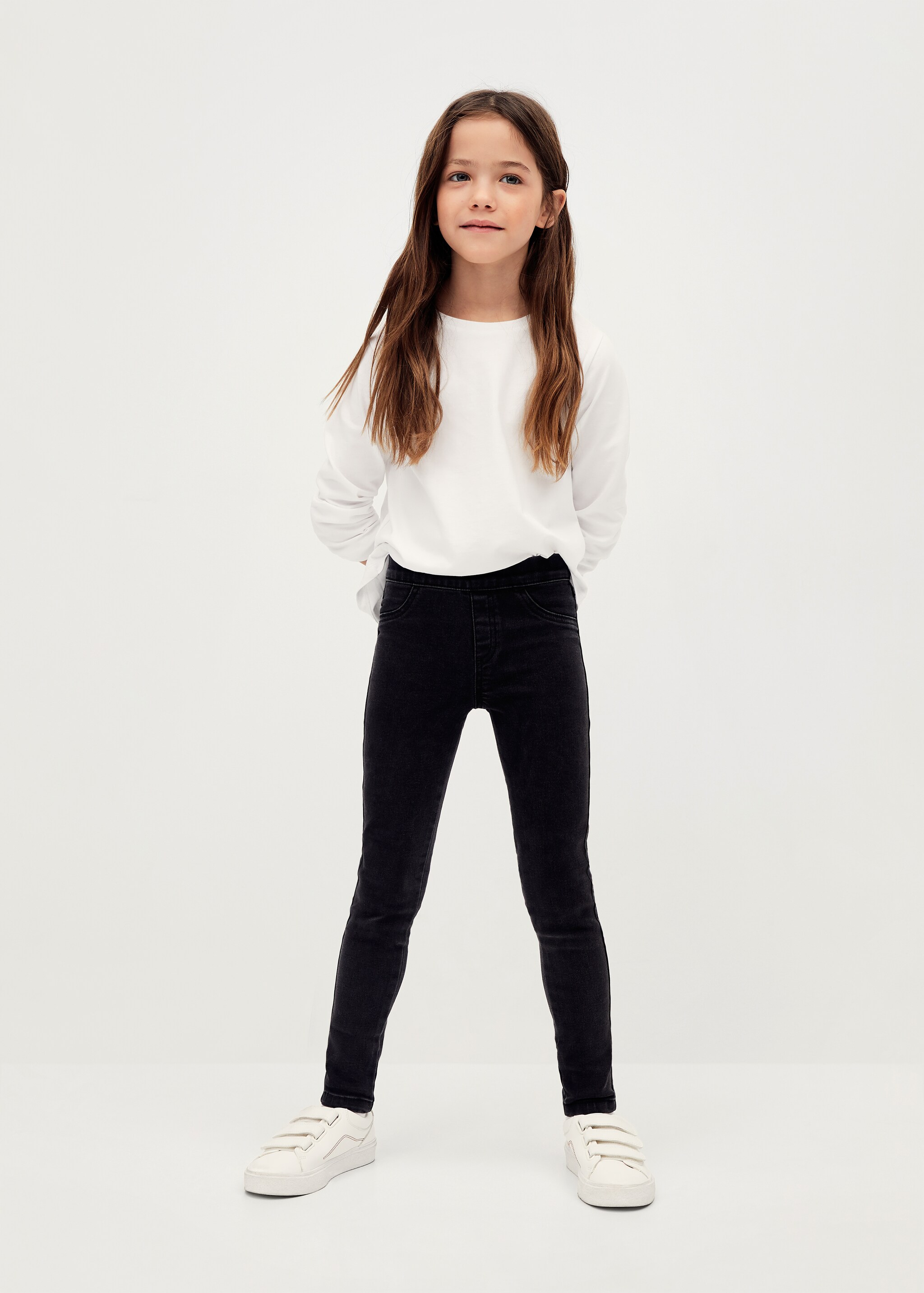 Bavlněné jeggings - Celkový náhled