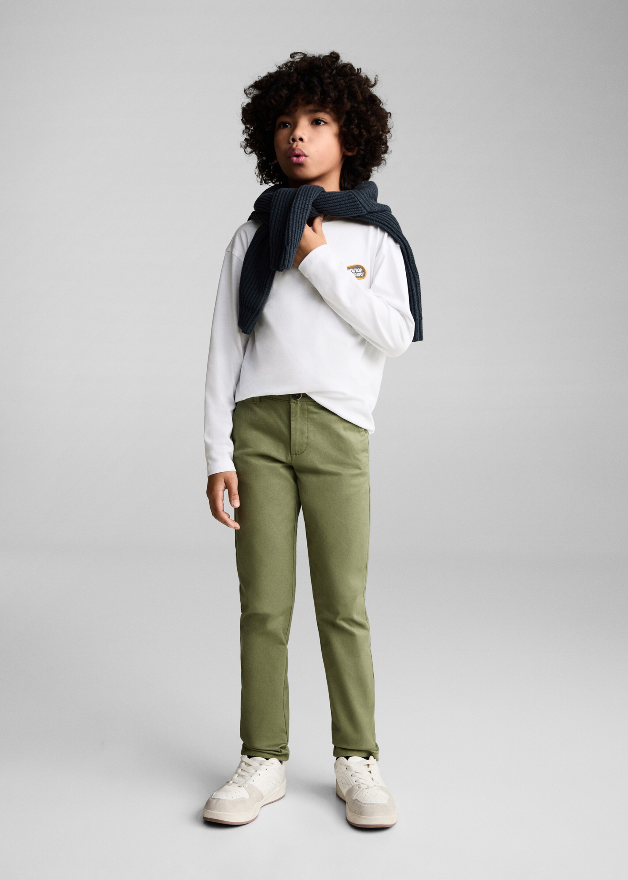 Printed cotton-blend T-shirt - General plane, Off White. Ref: 87033286-00.