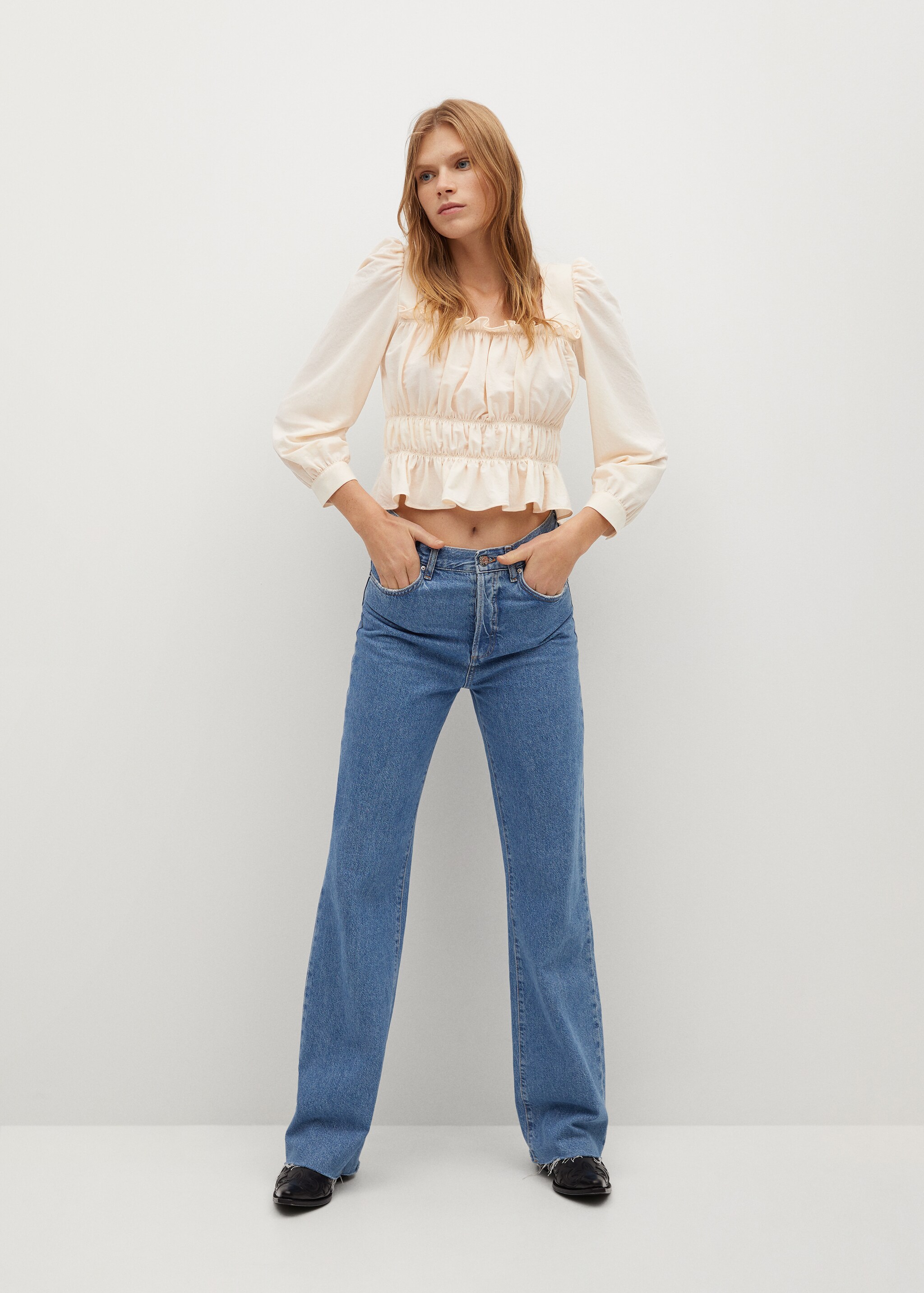 Ruched detail top - General plane