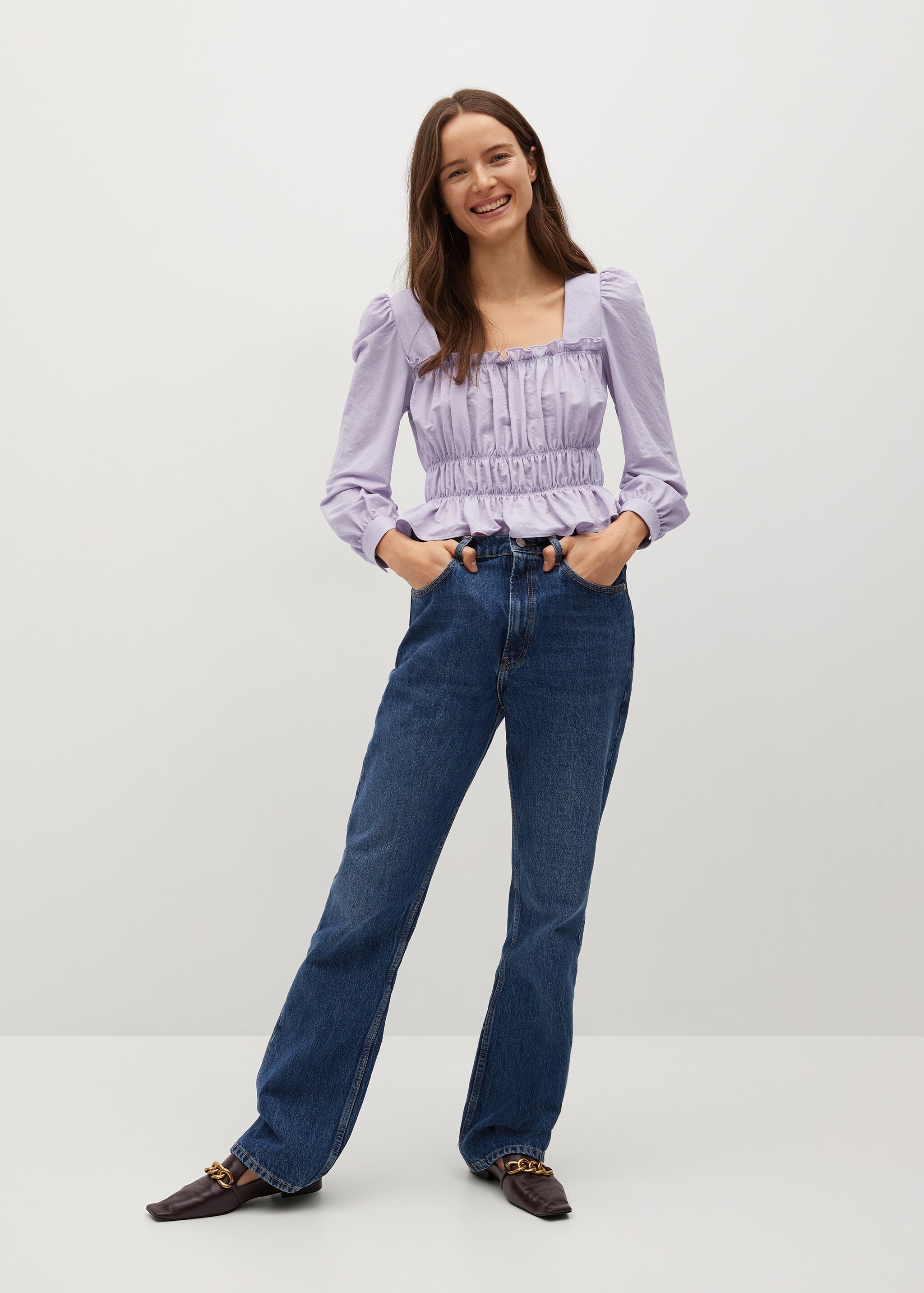 Ruched detail top - General plane