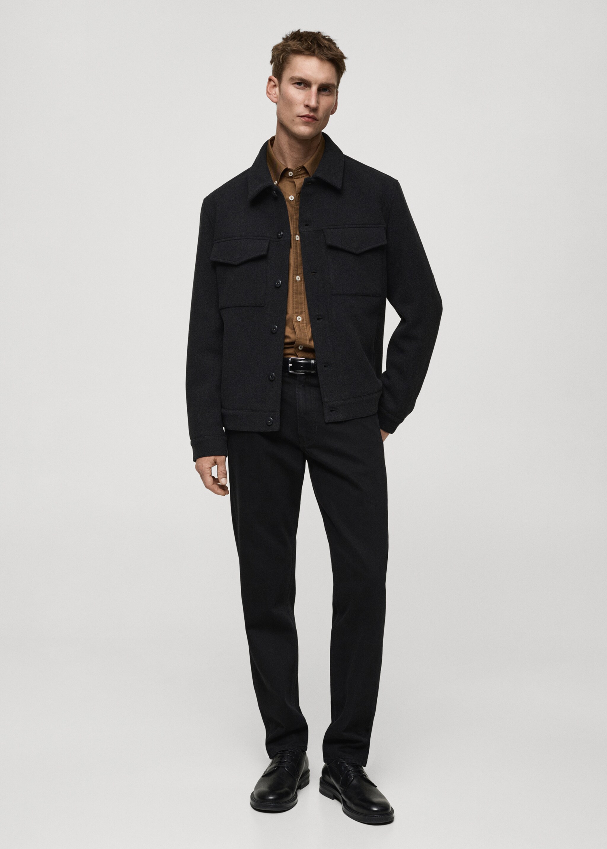 Bob regular-fit jeans - General plane, Black denim. Ref: 87034400-00.