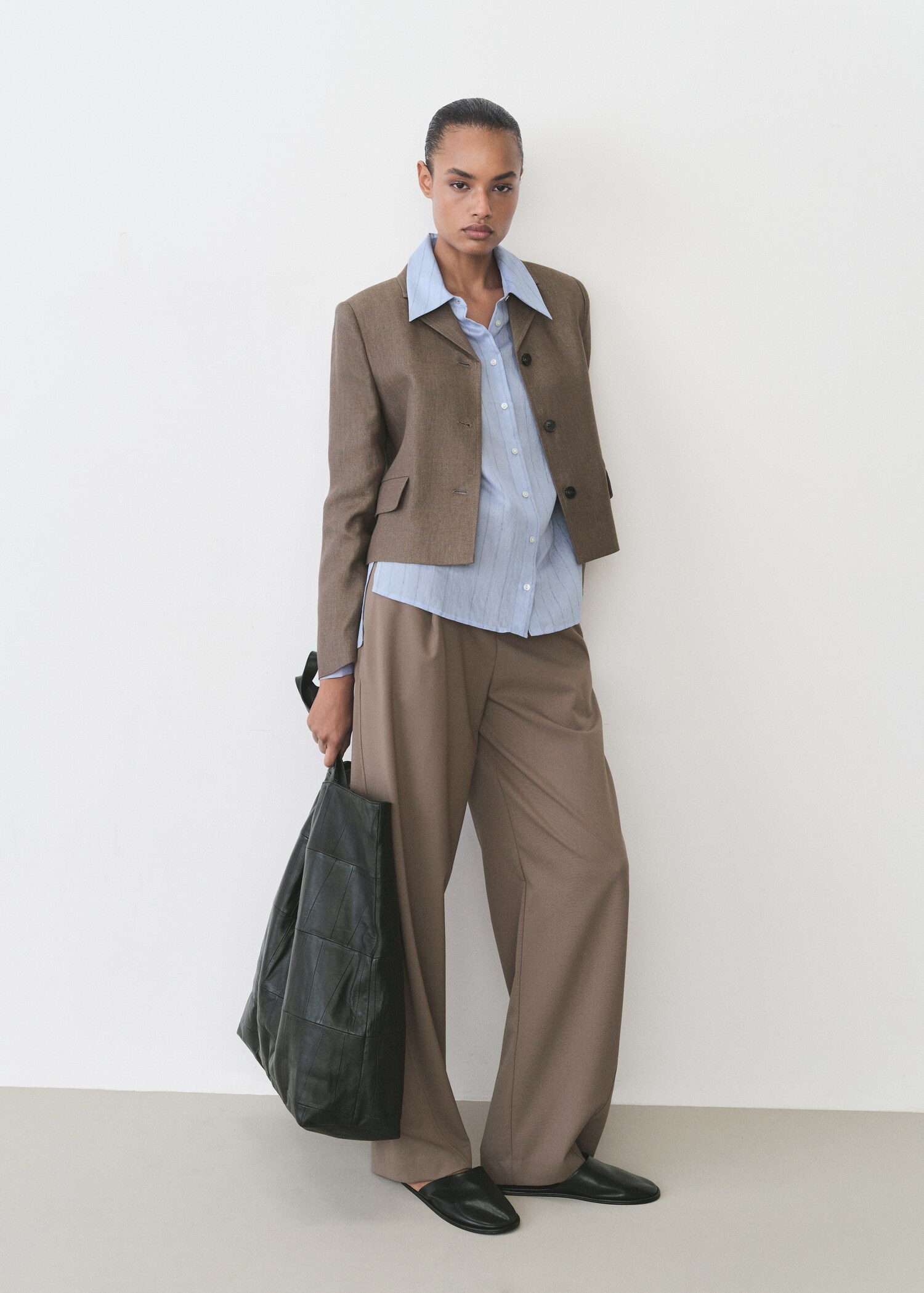 Stripe-print shirt - General plane