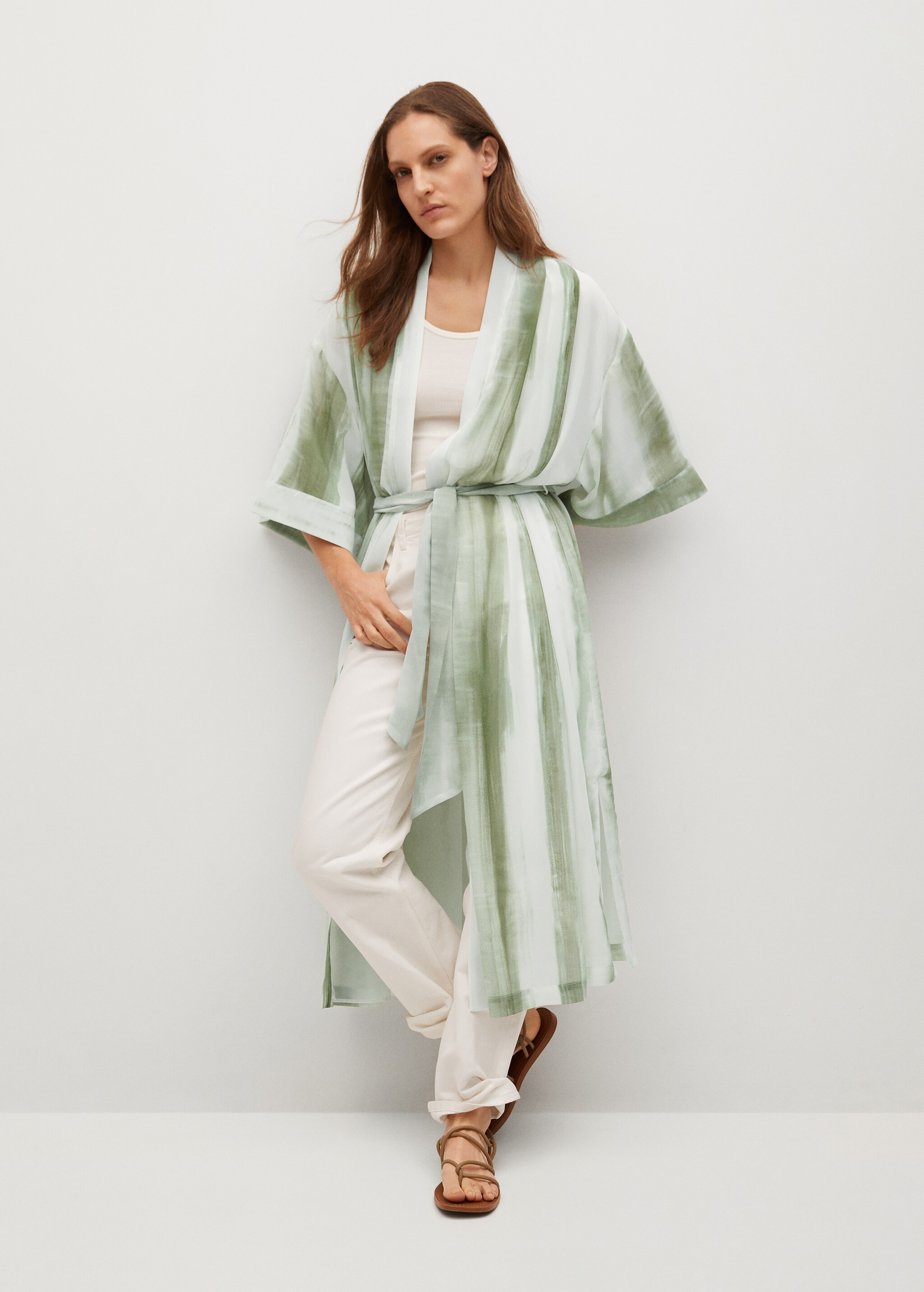 Kaftan tie dye - Celkový náhled