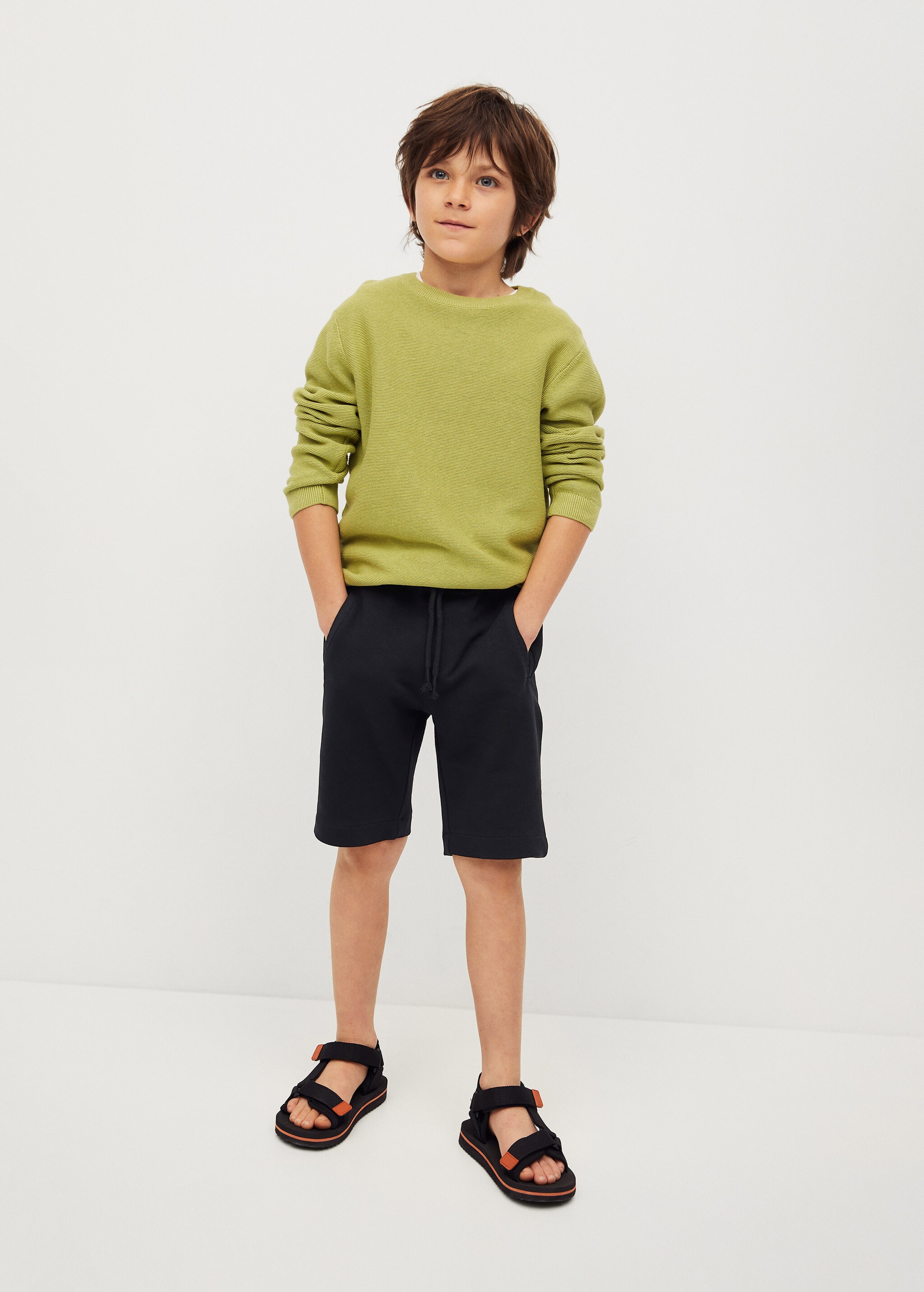 Bermudas jogging algodón - Plano general